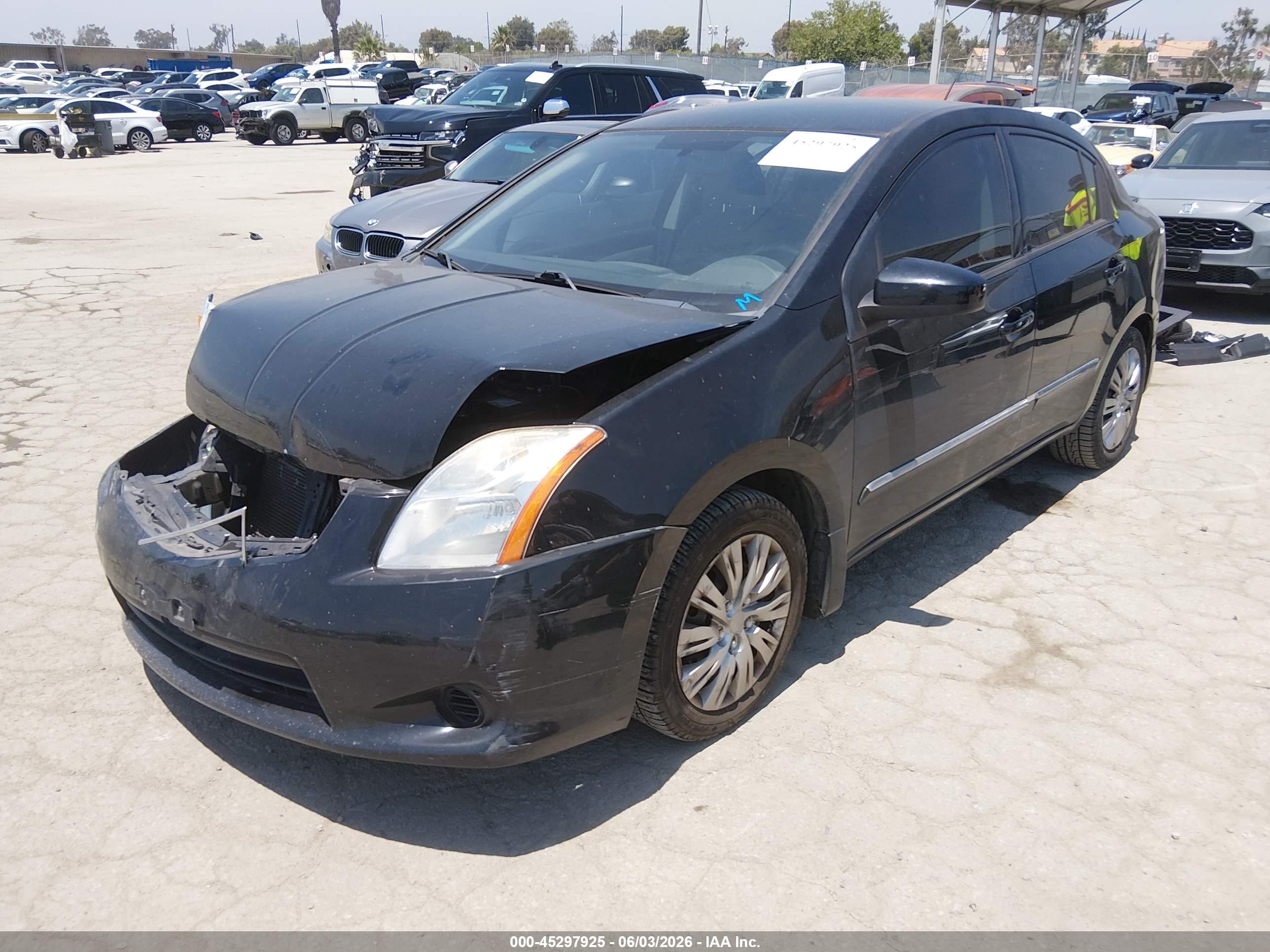 2011 Nissan Sentra 2.0s Black vin: 3N1AB6AP9BL698940