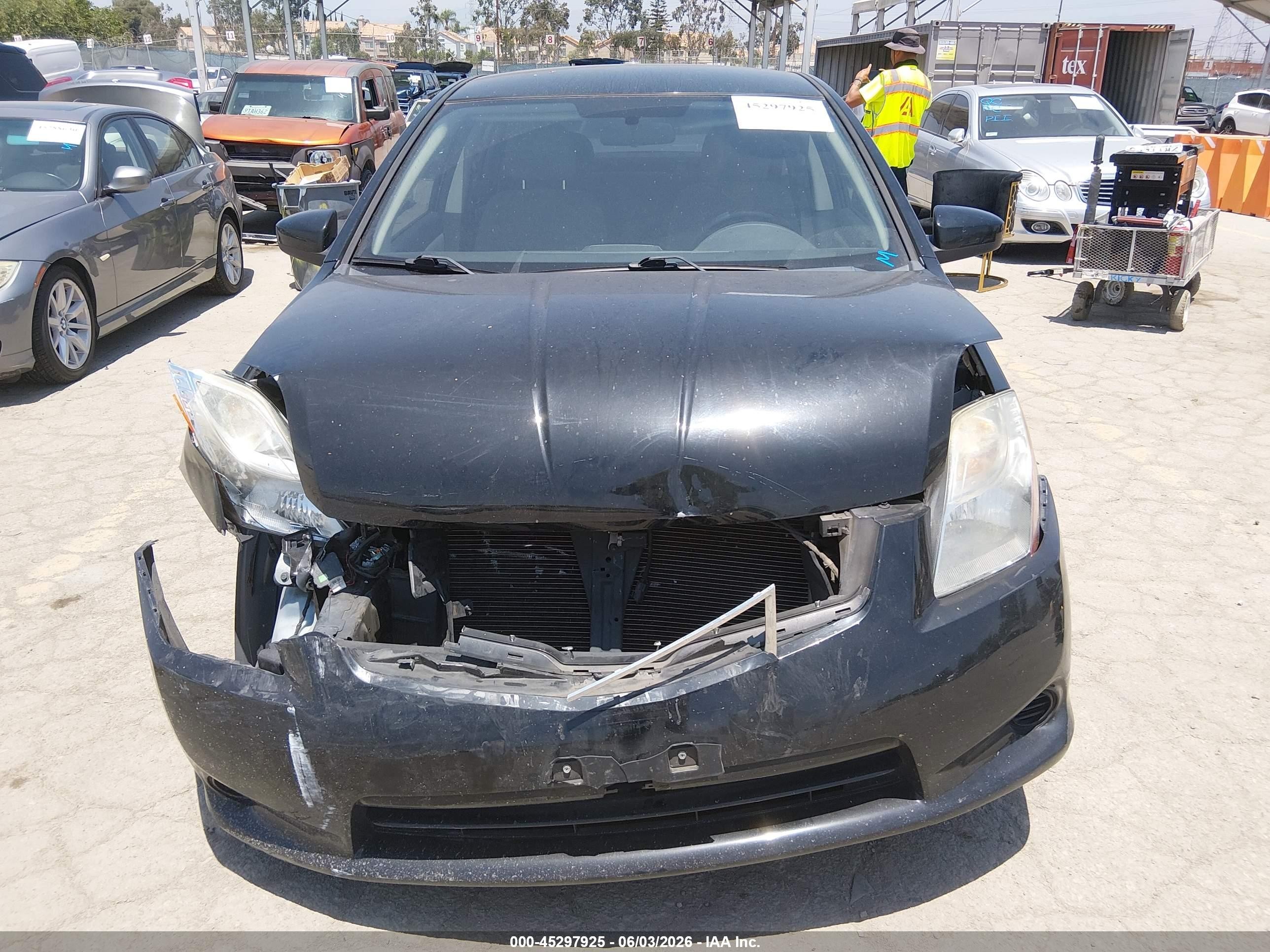 2011 Nissan Sentra 2.0s Black vin: 3N1AB6AP9BL698940