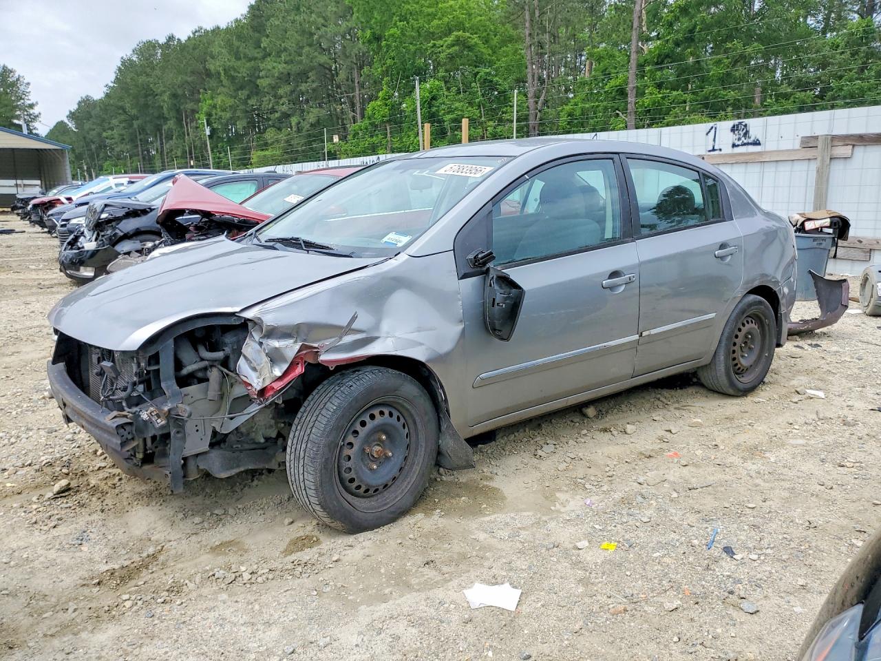 2011 Nissan Sentra Gray vin: 3N1AB6AP9BL699876