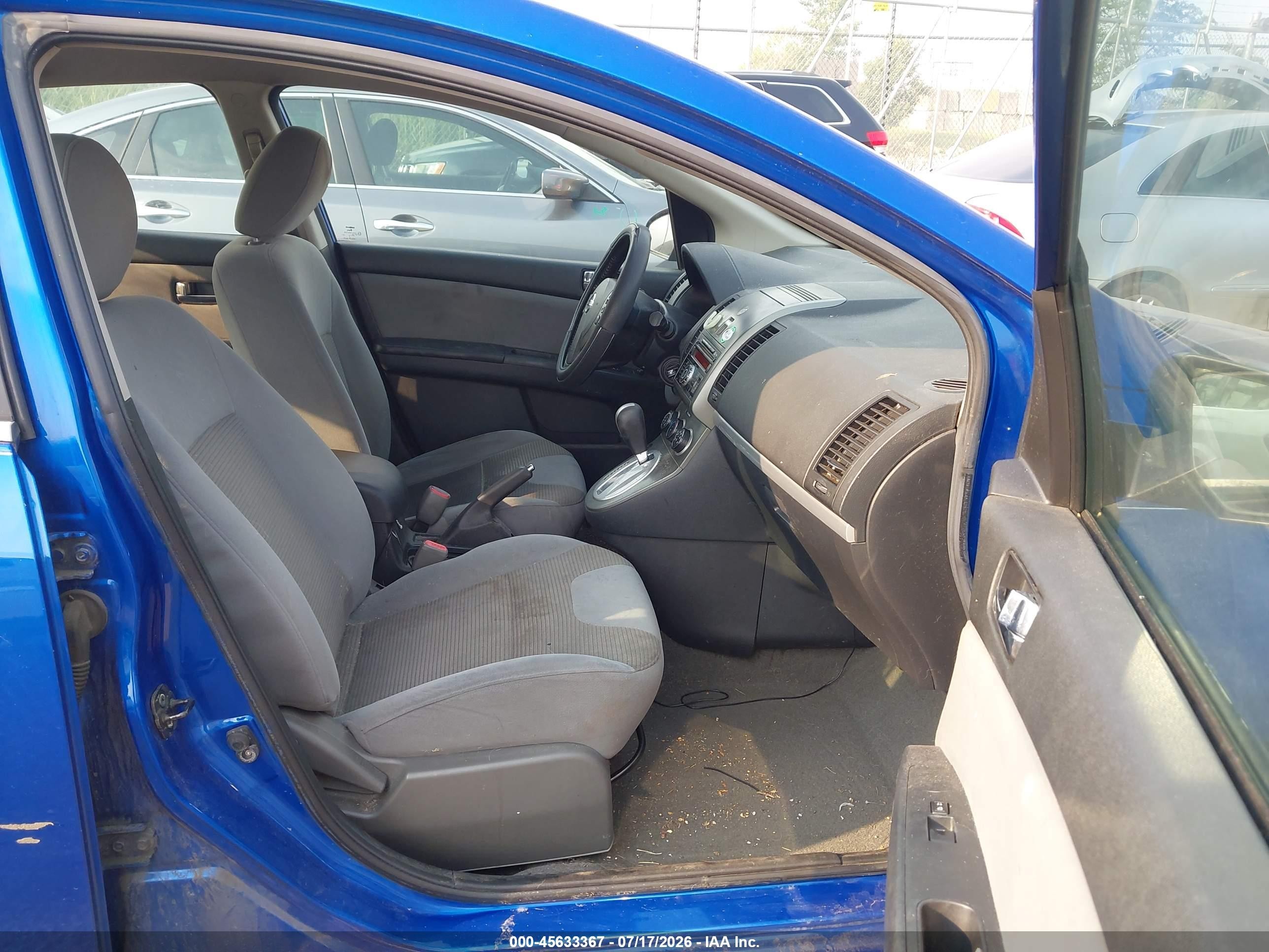 2011 Nissan Sentra 2.0sr Blue vin: 3N1AB6AP9BL709192