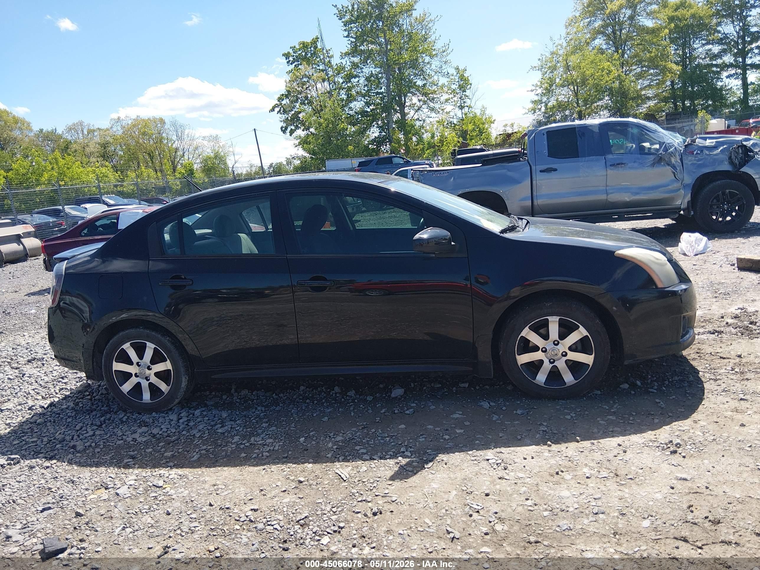 2011 Nissan Sentra 2.0sr Black vin: 3N1AB6AP9BL714537