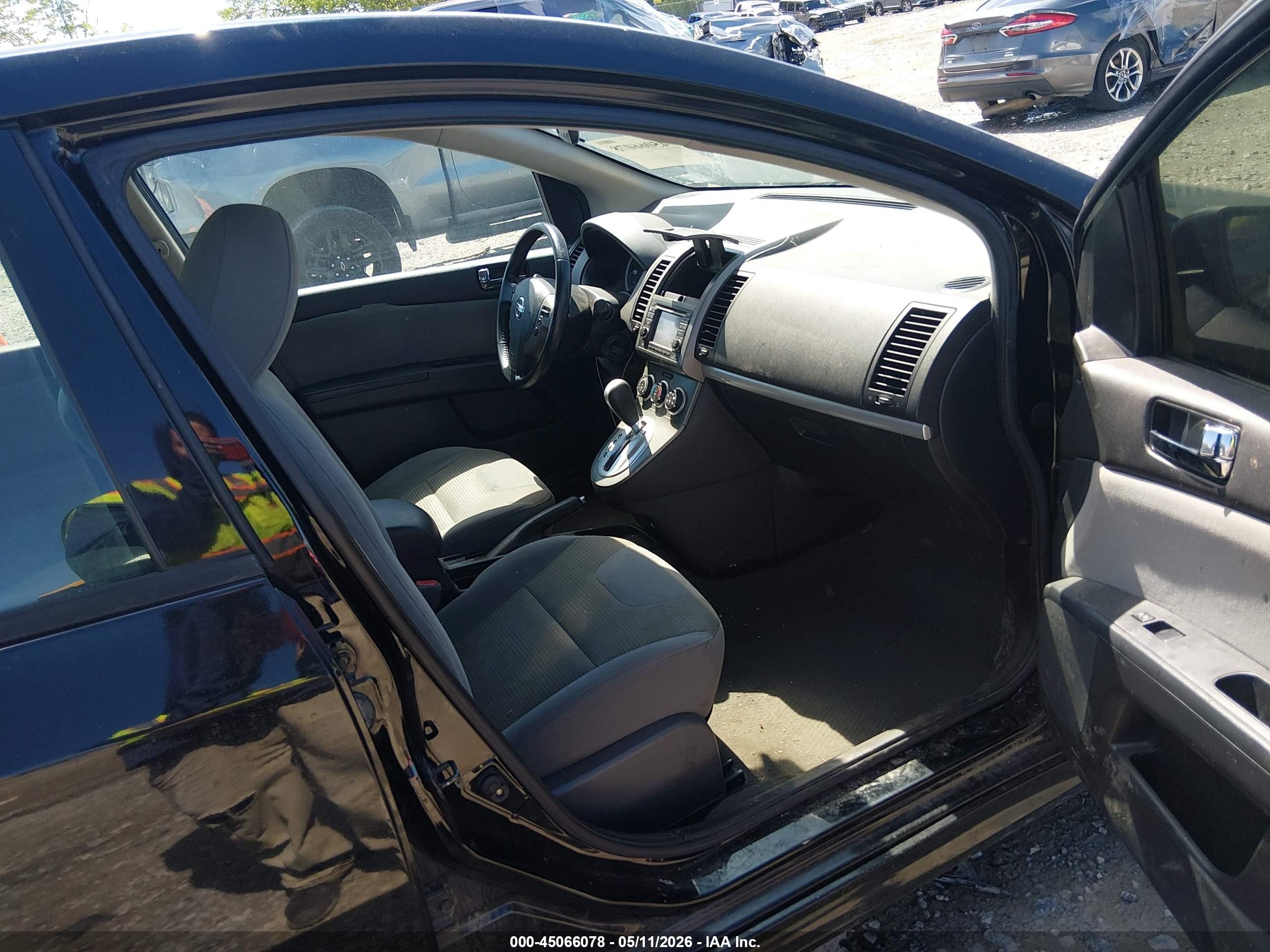2011 Nissan Sentra 2.0sr Black vin: 3N1AB6AP9BL714537