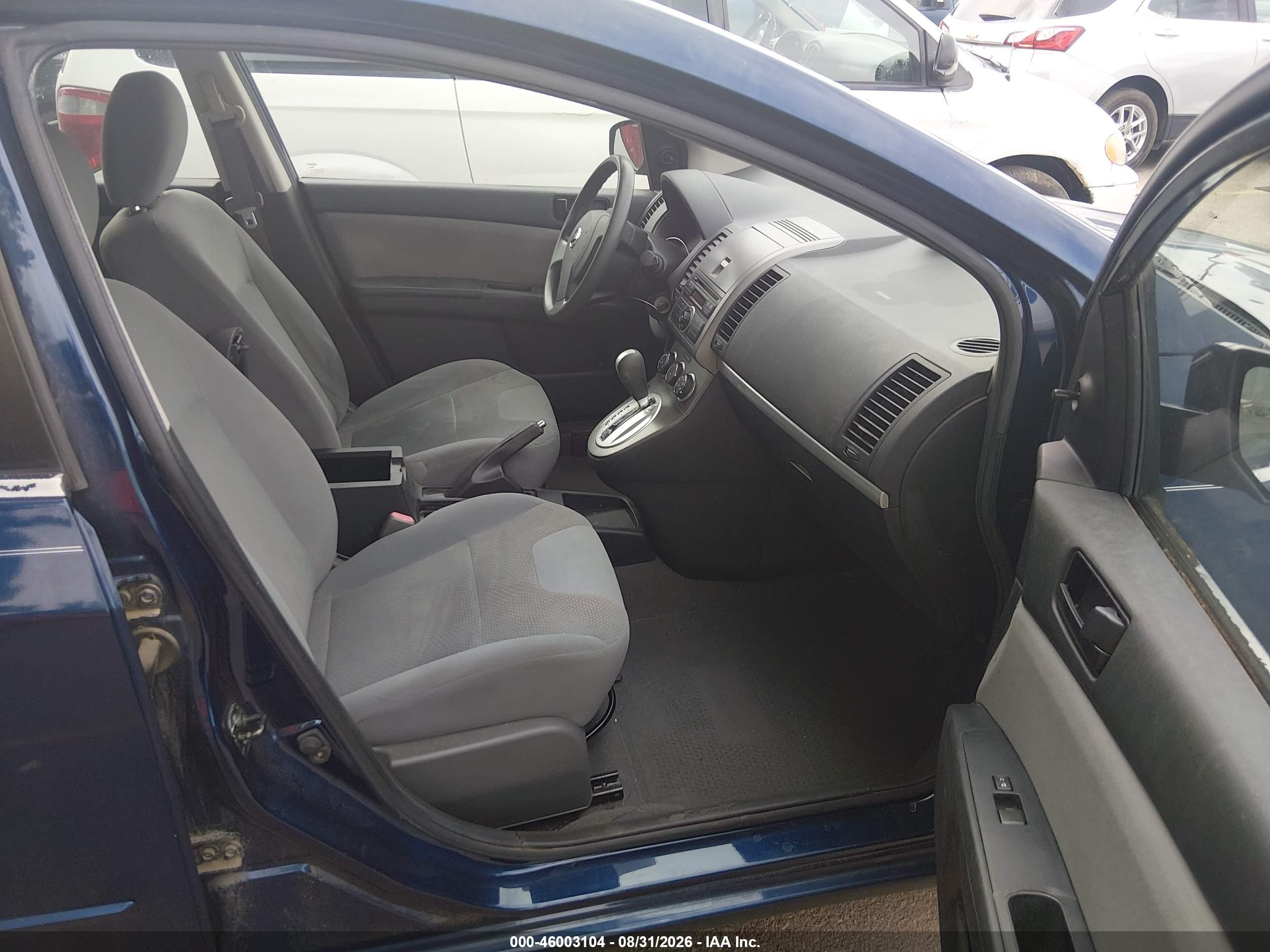 2011 Nissan Sentra 2.0 Blue vin: 3N1AB6AP9BL722881