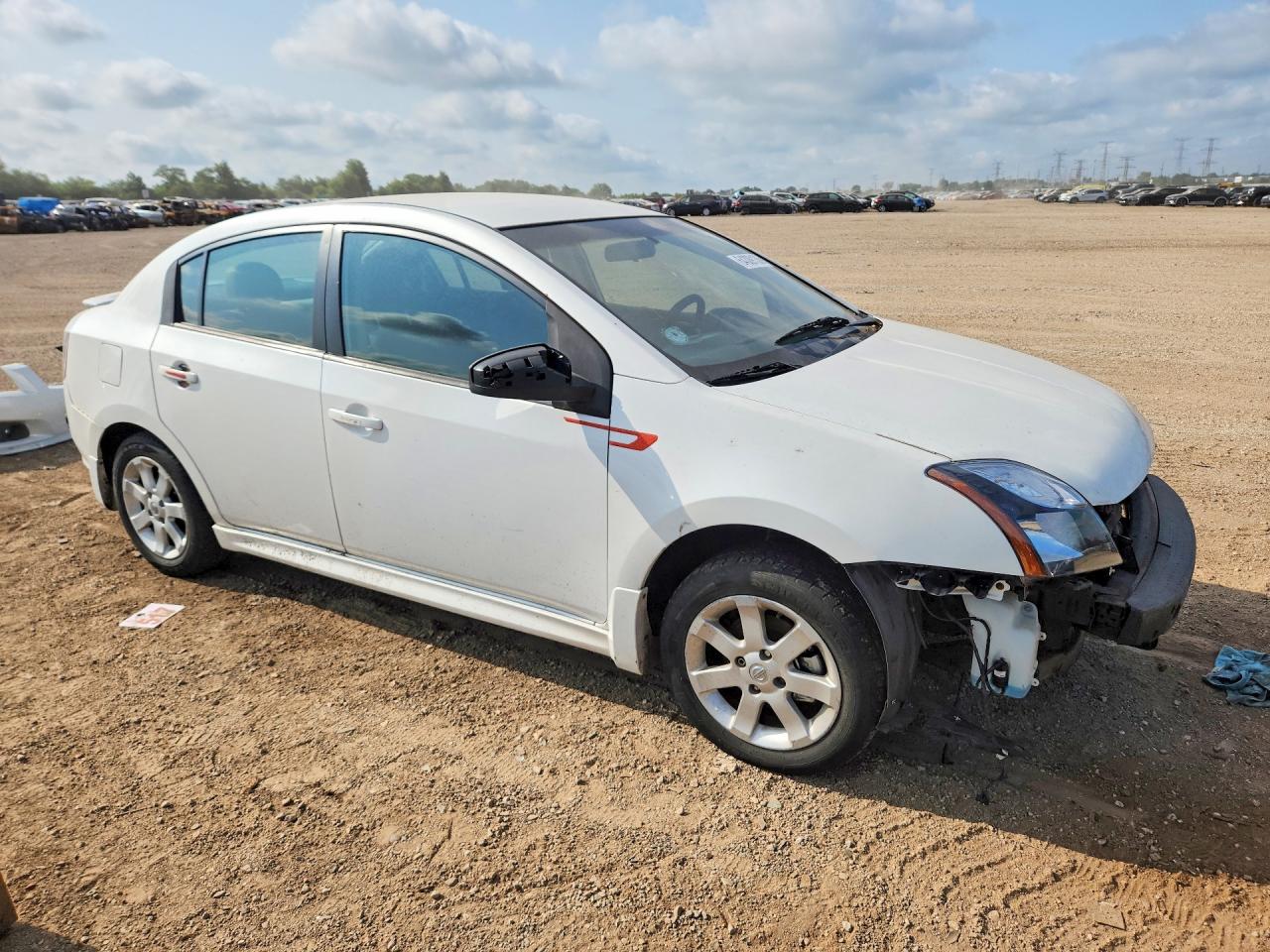 2011 Nissan Sentra 2.0 White vin: 3N1AB6AP9BL726039