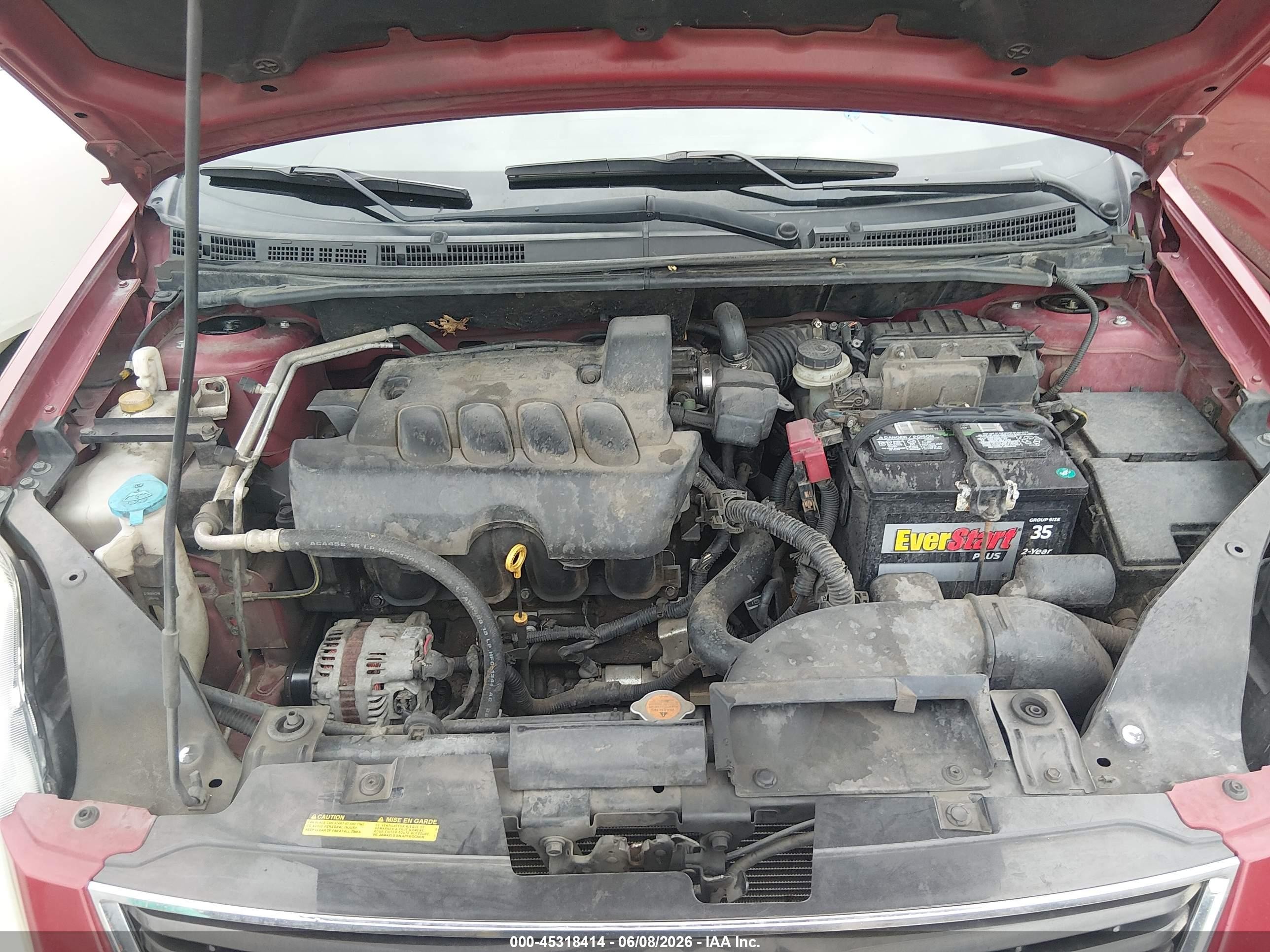 2011 Nissan Sentra 2.0s Red vin: 3N1AB6AP9BL727787