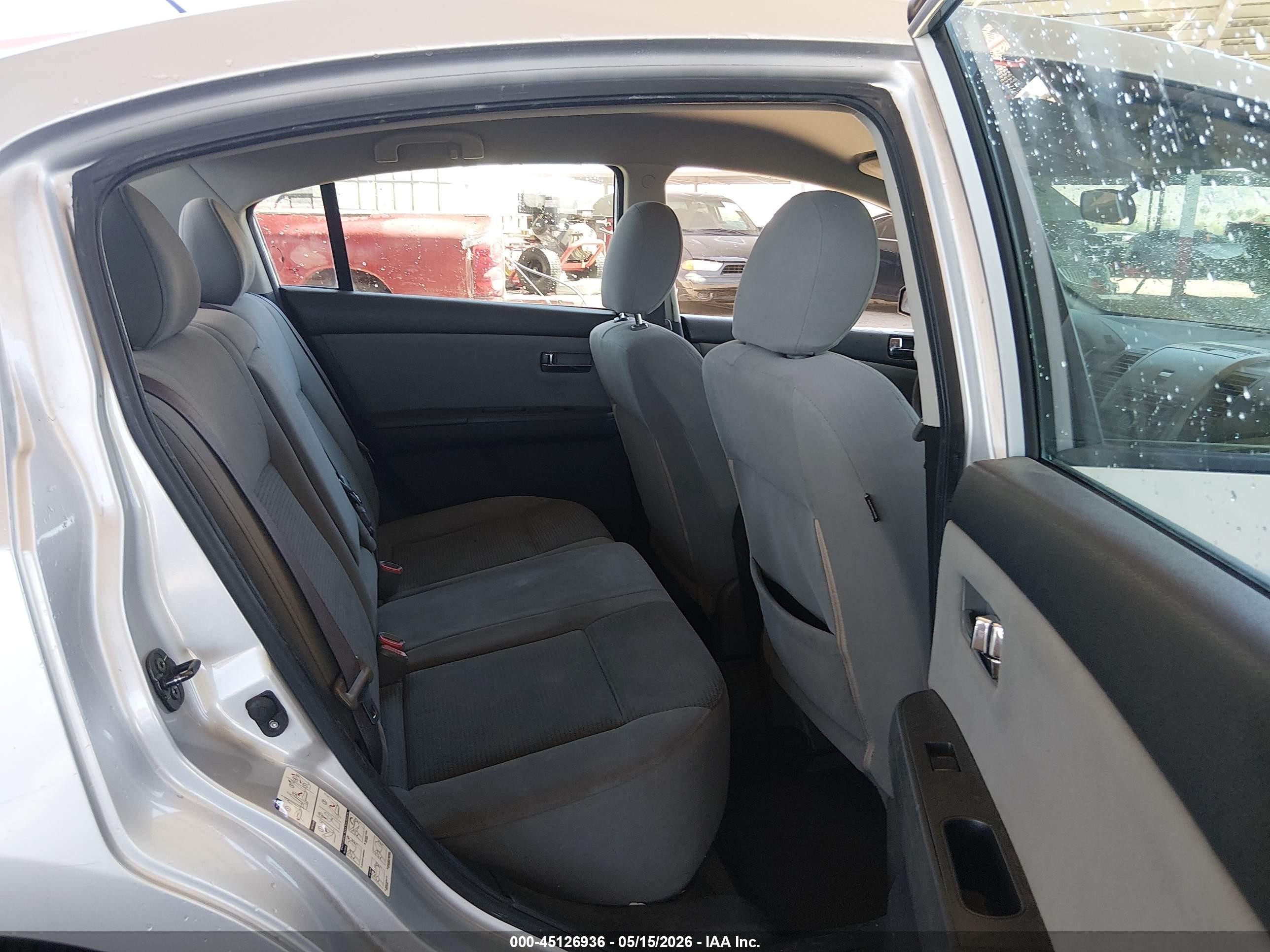 2011 Nissan Sentra 2.0s Серый vin: 3N1AB6AP9BL730317