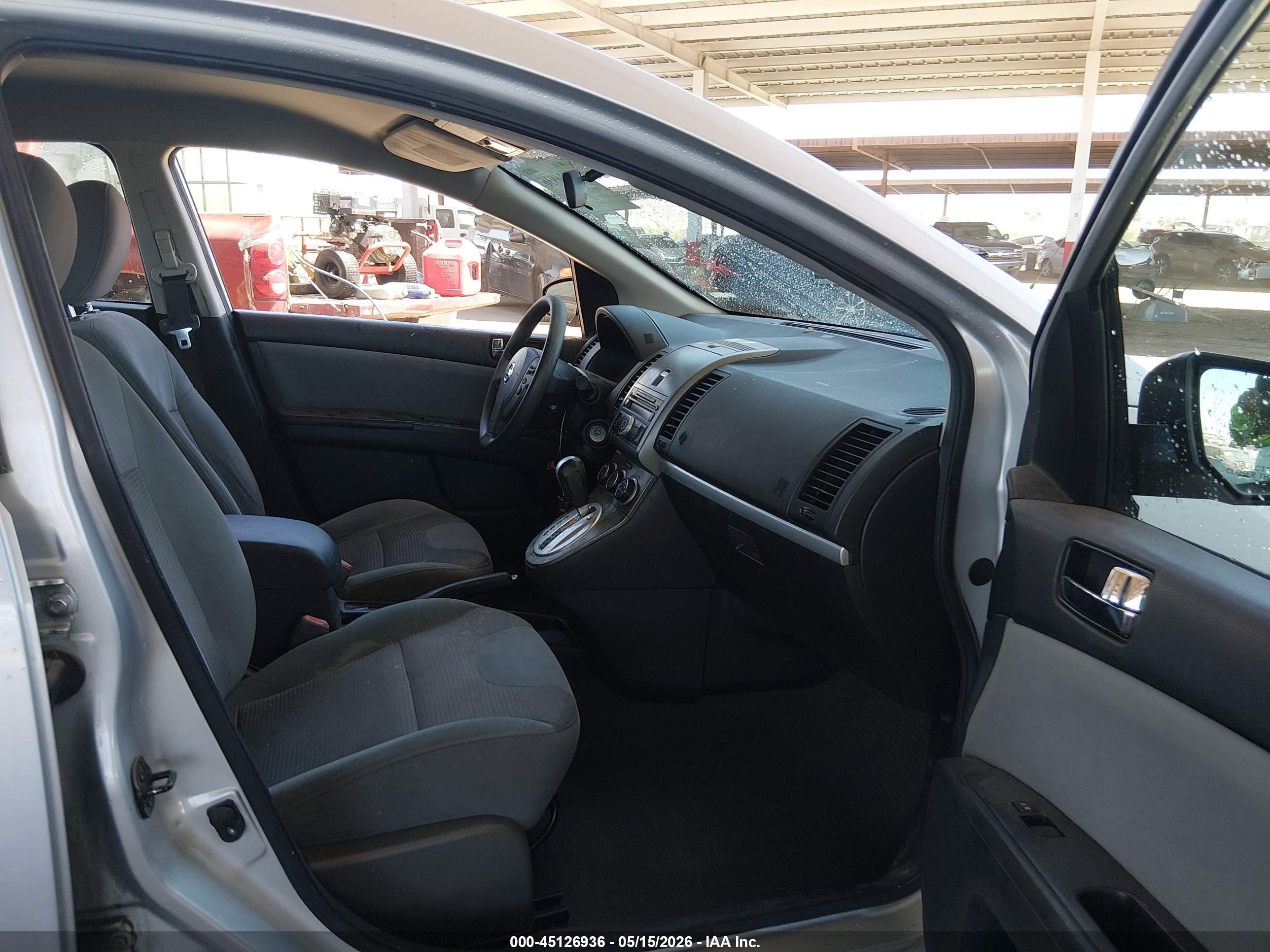 2011 Nissan Sentra 2.0s Серый vin: 3N1AB6AP9BL730317