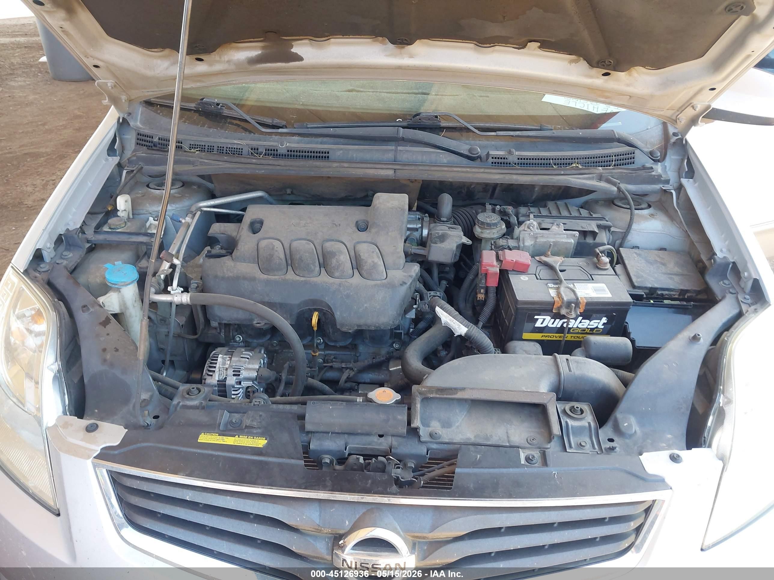 2011 Nissan Sentra 2.0s Серый vin: 3N1AB6AP9BL730317