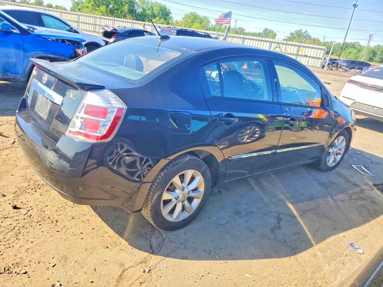 2012 Nissan Sentra 2.0 Black vin: 3N1AB6AP9CL608817