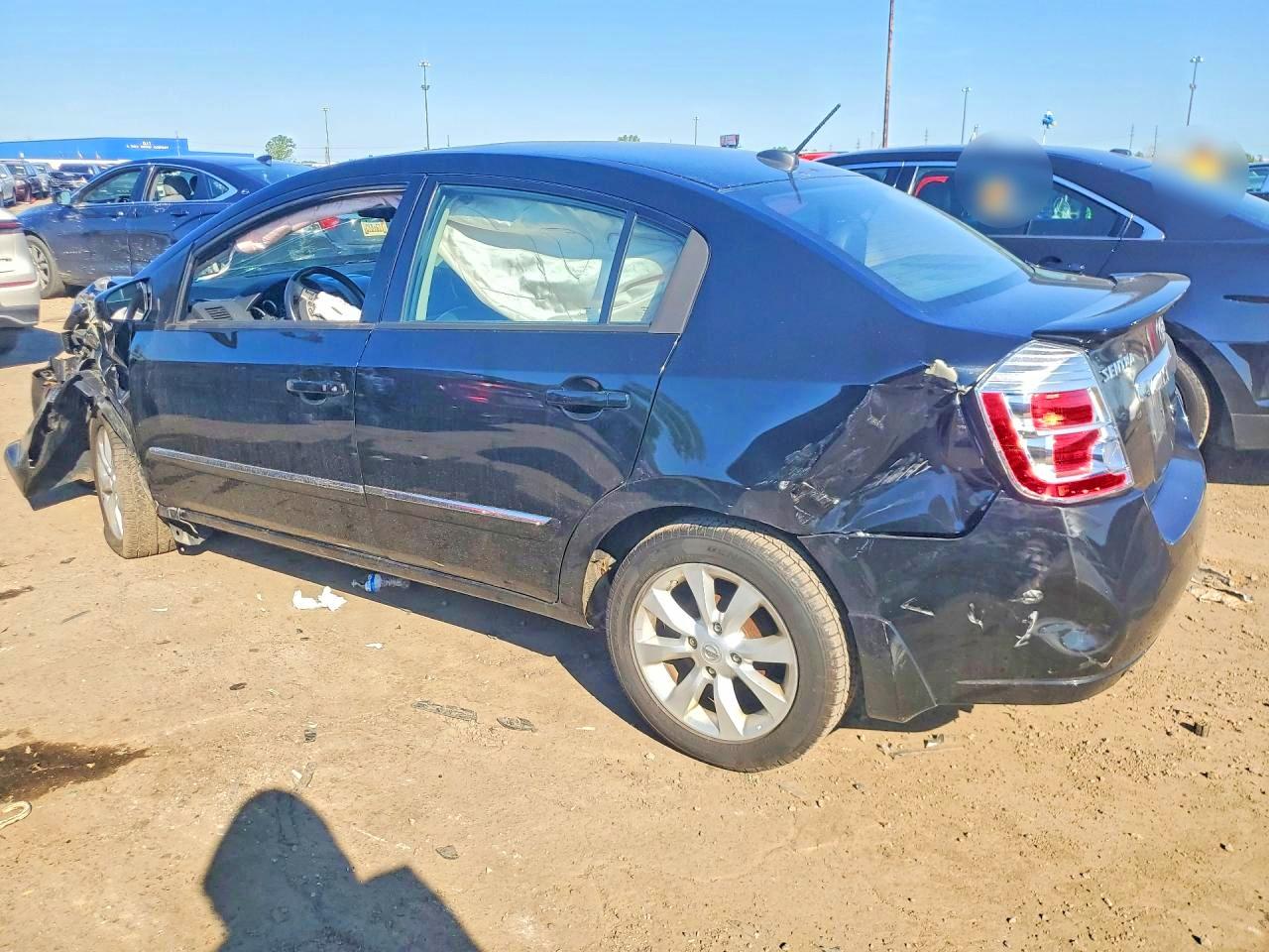2012 Nissan Sentra 2.0 Black vin: 3N1AB6AP9CL608817