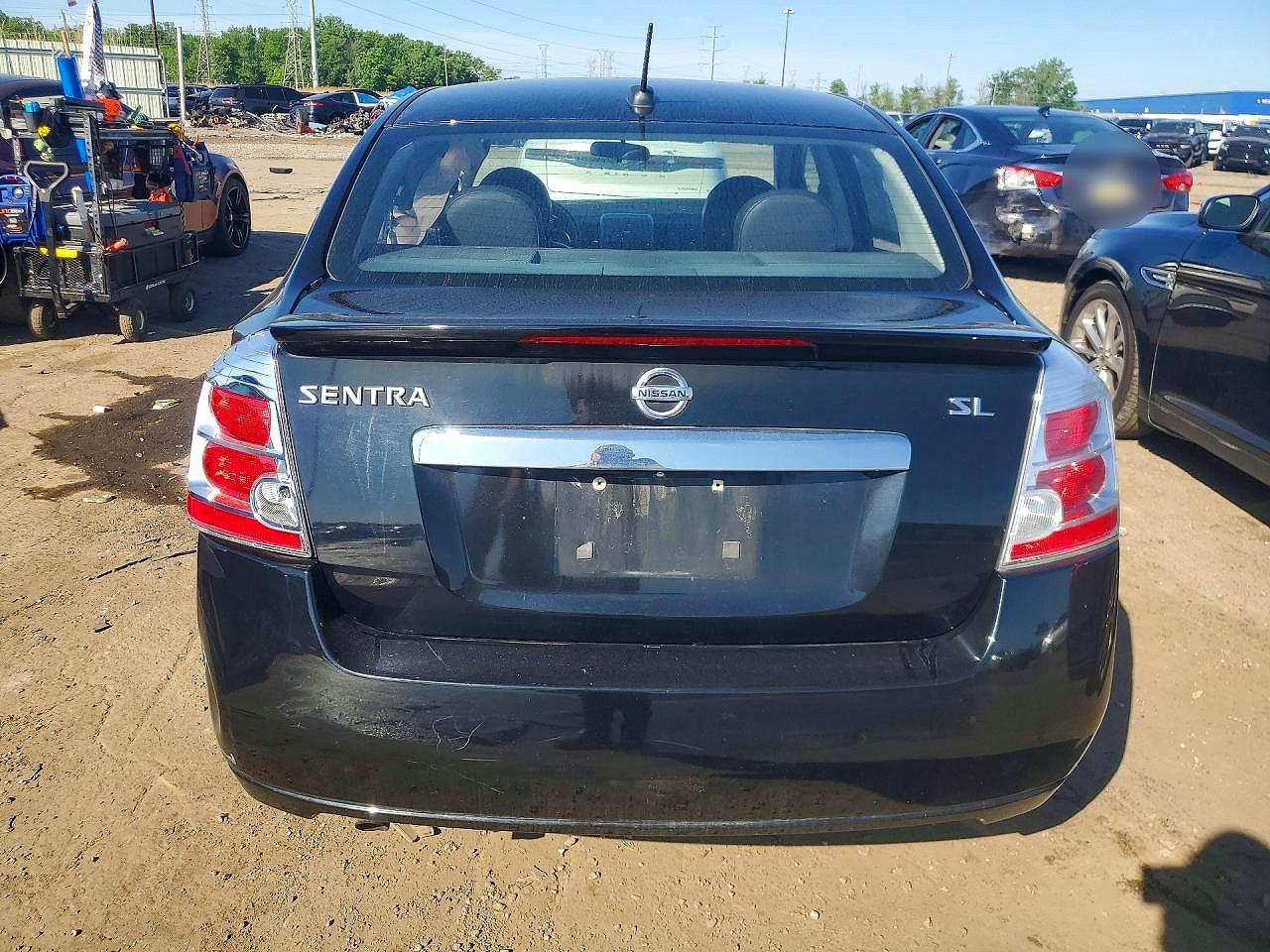 2012 Nissan Sentra 2.0 Black vin: 3N1AB6AP9CL608817