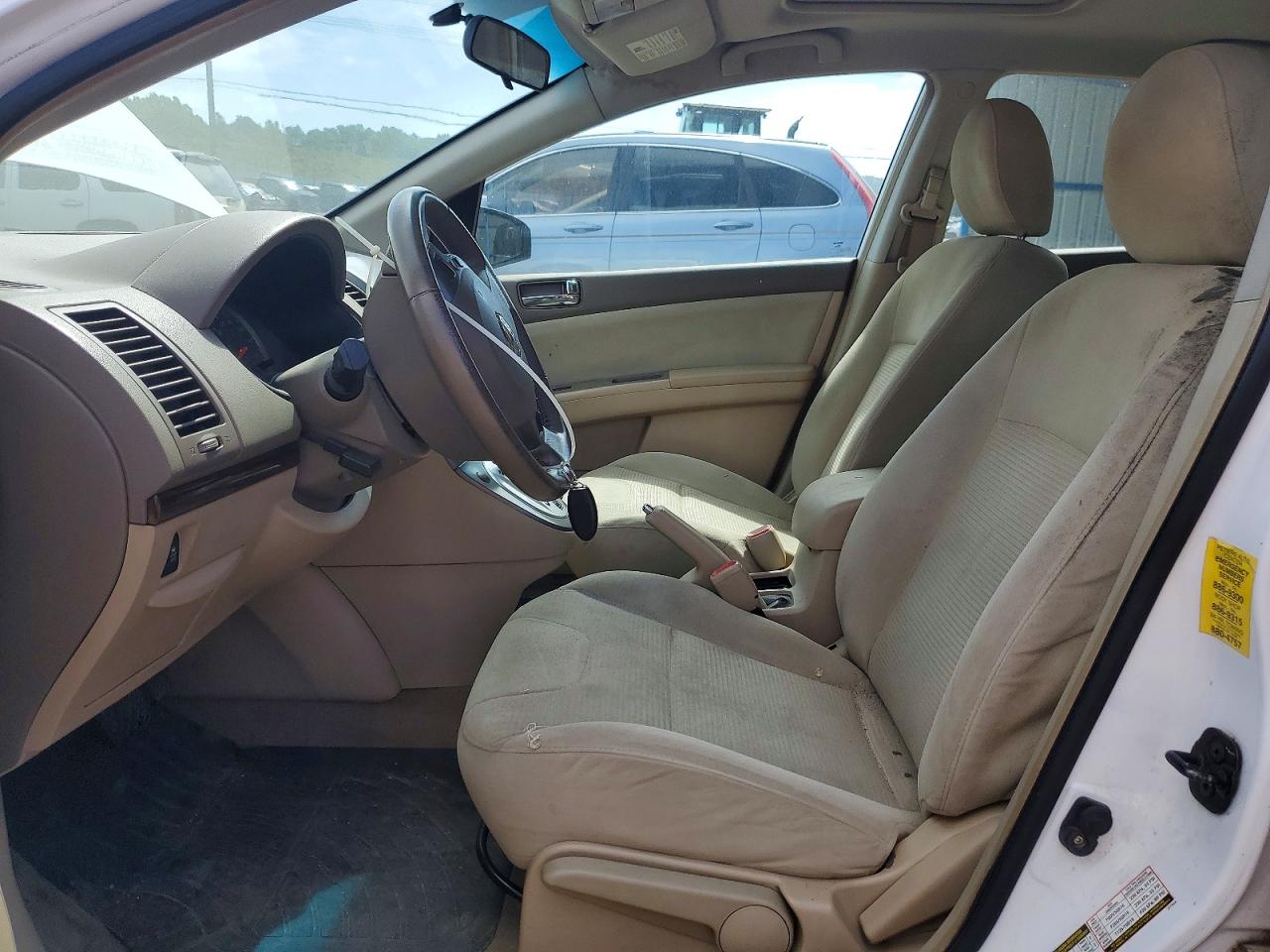 2012 Nissan Sentra 2.0 White vin: 3N1AB6AP9CL615590