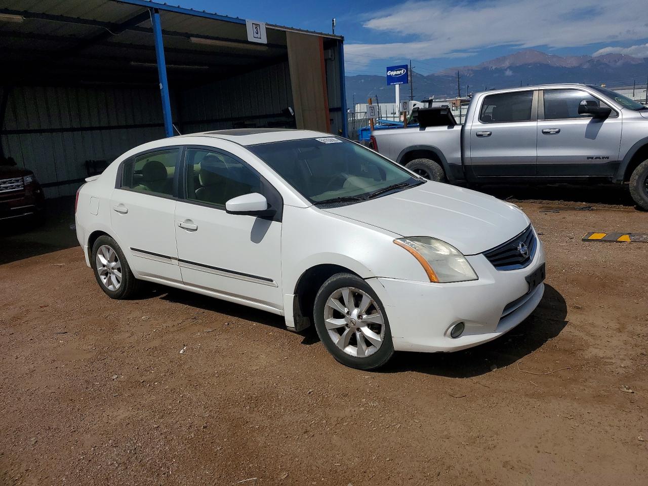 2012 Nissan Sentra 2.0 White vin: 3N1AB6AP9CL615590