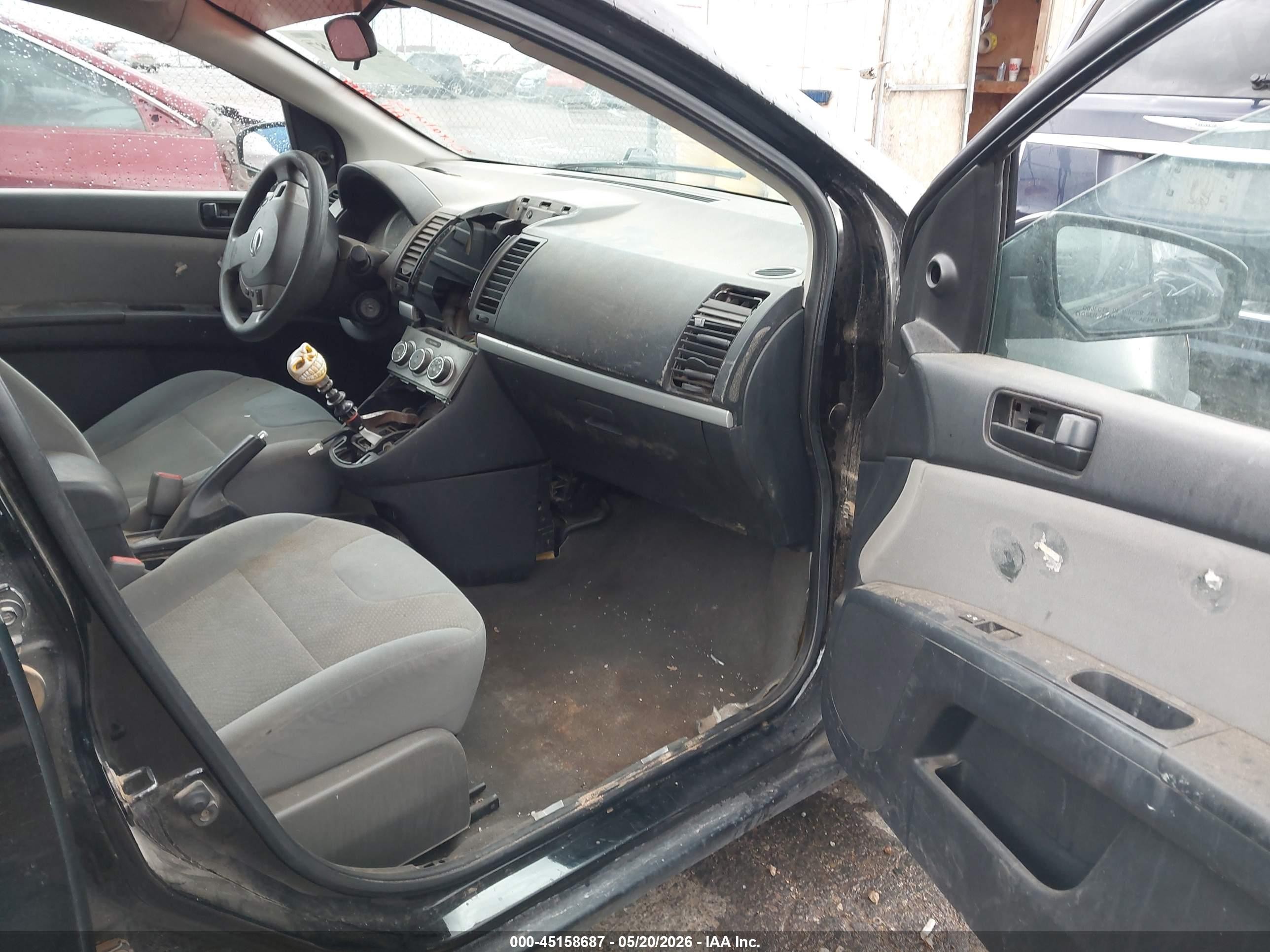2012 Nissan Sentra 2.0 Black vin: 3N1AB6AP9CL619753