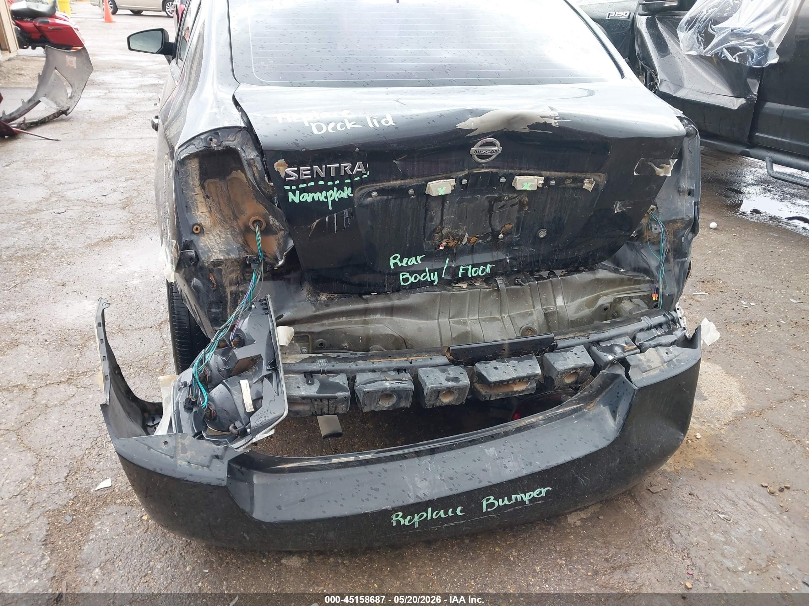 2012 Nissan Sentra 2.0 Black vin: 3N1AB6AP9CL619753