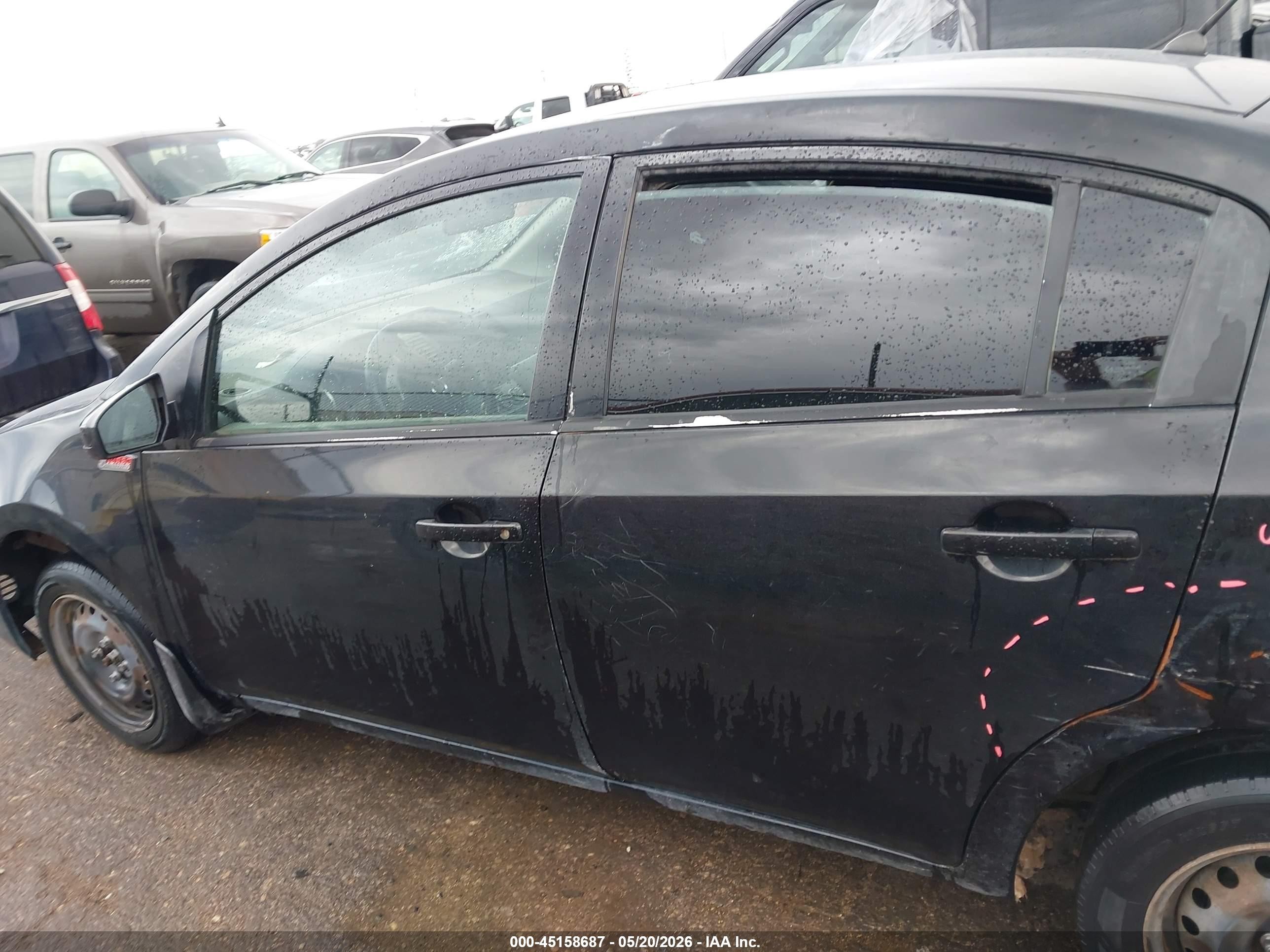 2012 Nissan Sentra 2.0 Black vin: 3N1AB6AP9CL619753