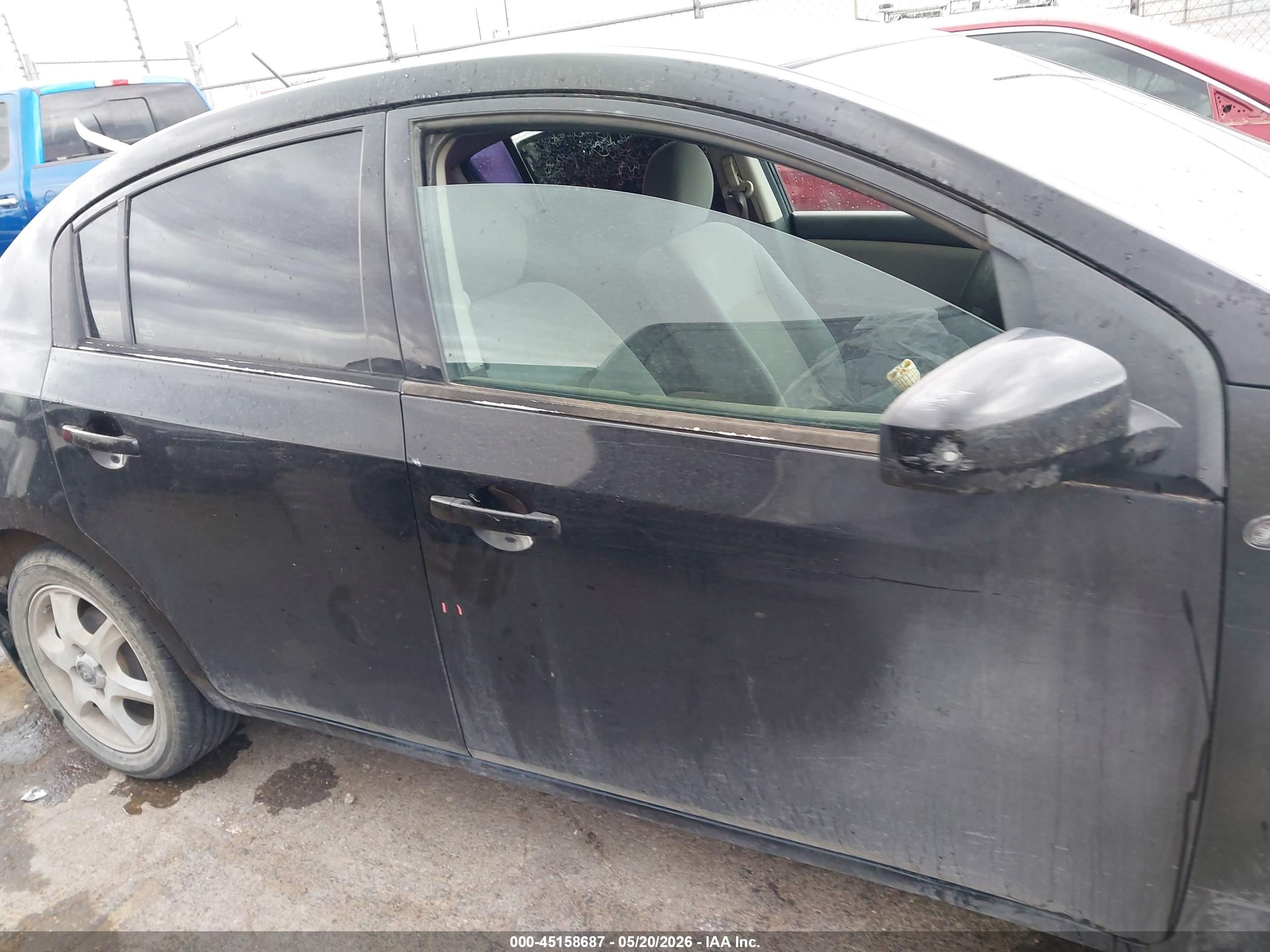 2012 Nissan Sentra 2.0 Black vin: 3N1AB6AP9CL619753