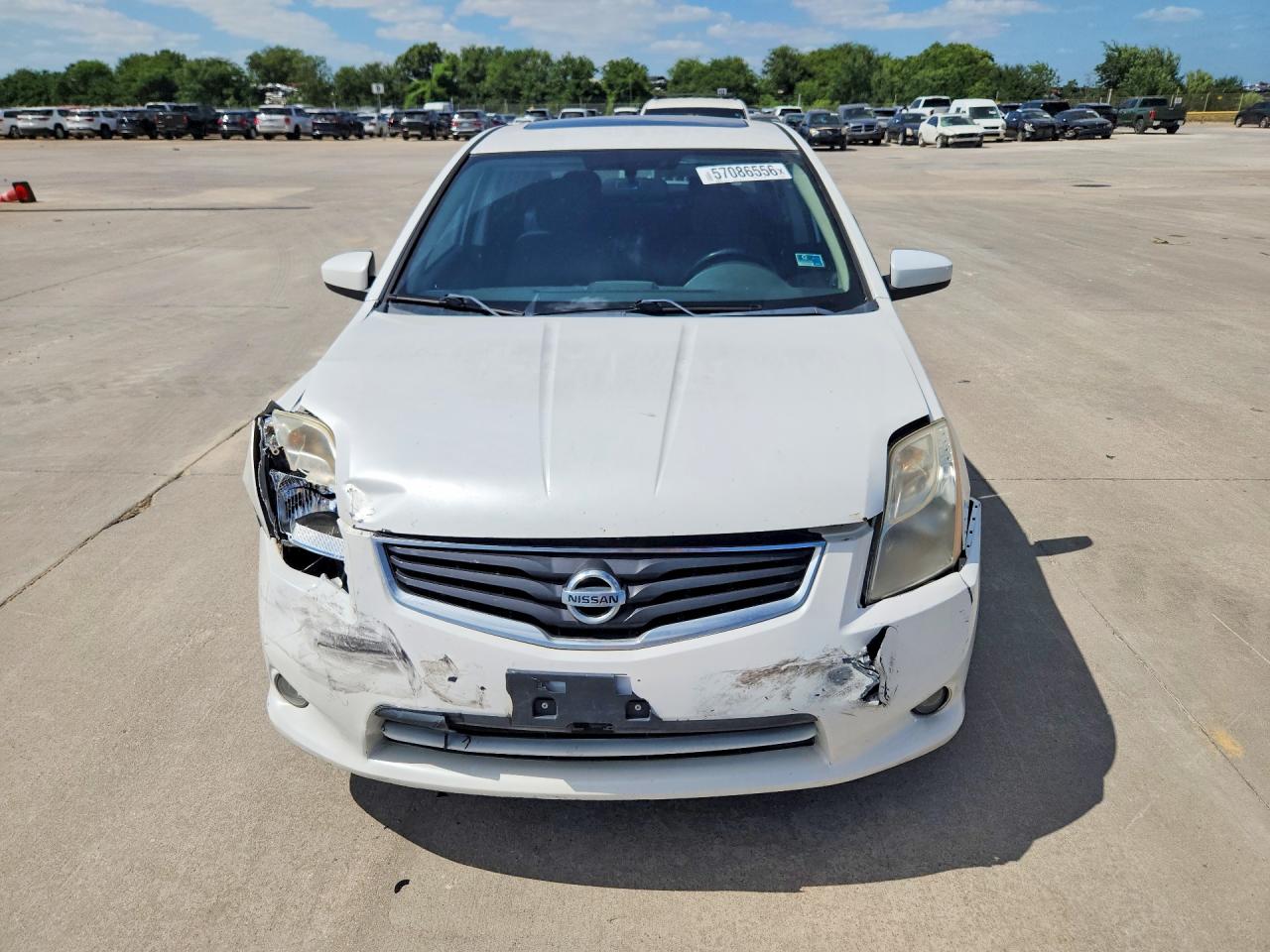 2012 Nissan Sentra 2.0 White vin: 3N1AB6AP9CL625536