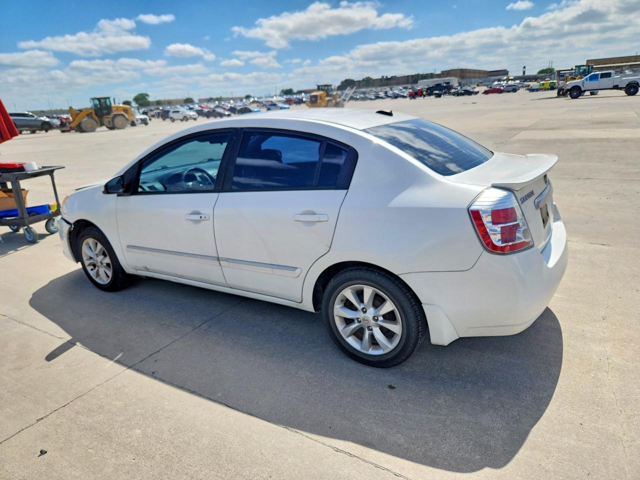 2012 Nissan Sentra 2.0 White vin: 3N1AB6AP9CL625536