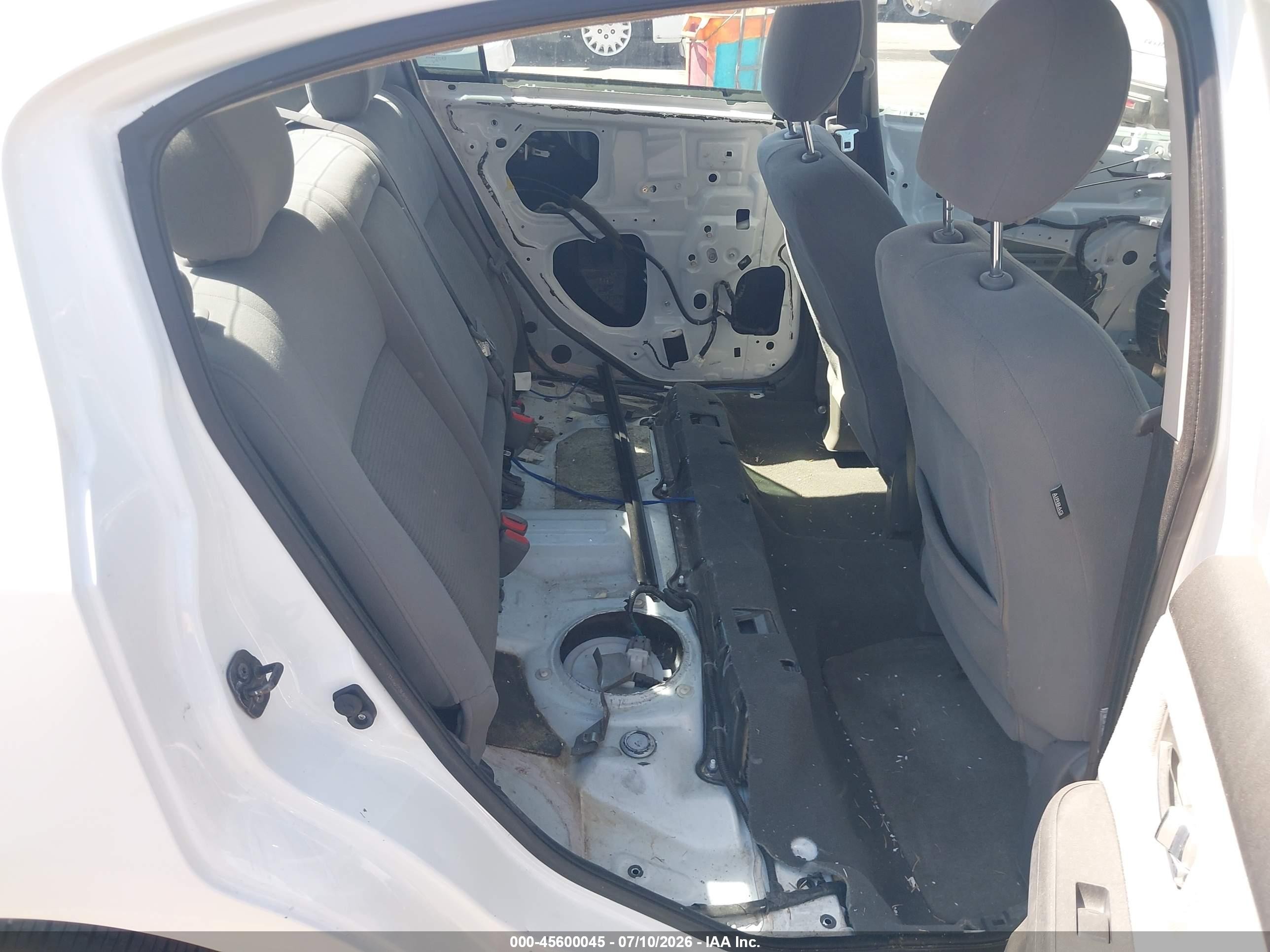 2012 Nissan Sentra 2.0 Sr White vin: 3N1AB6AP9CL630946