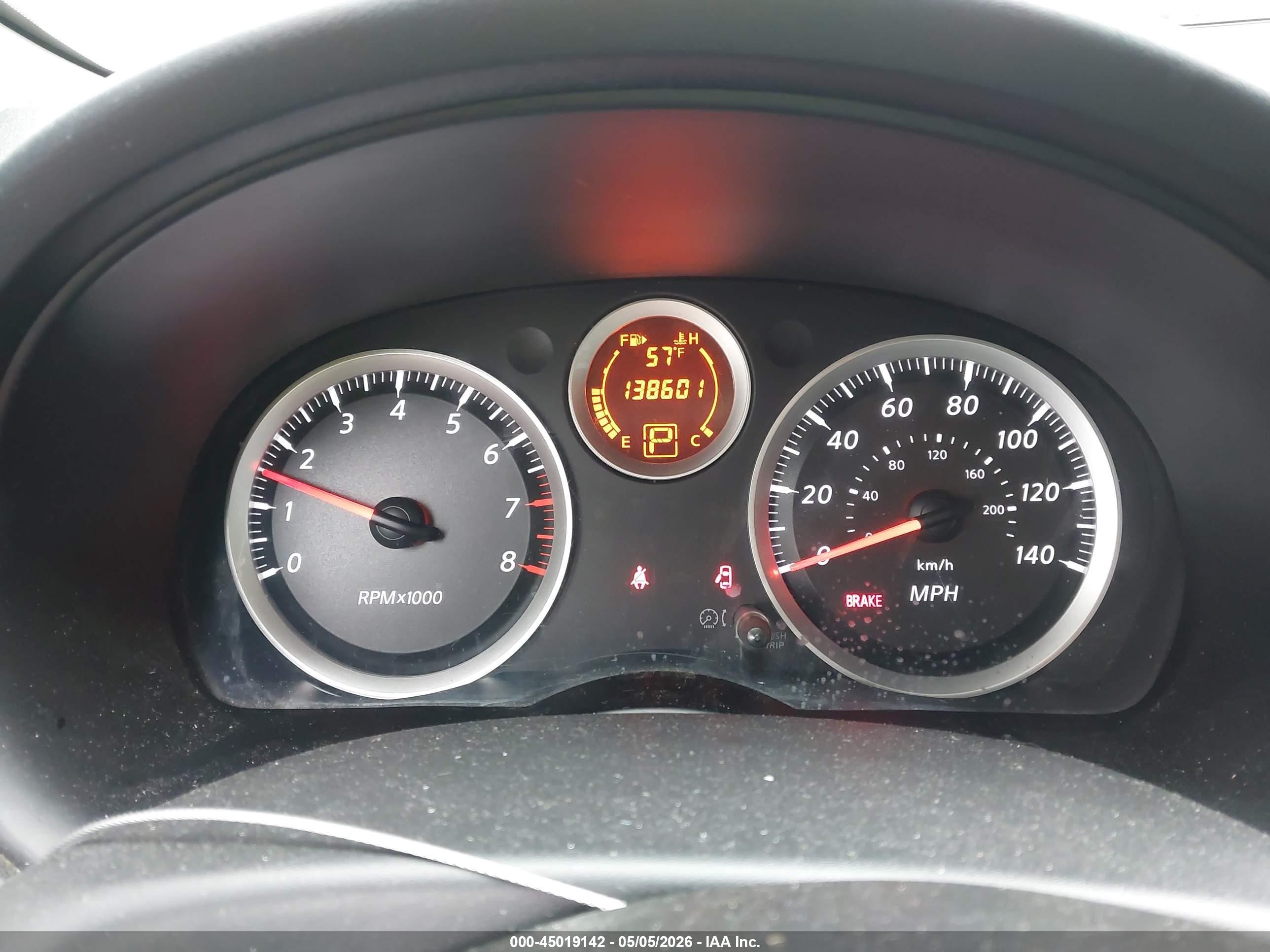 2012 Nissan Sentra 2.0 S Серый vin: 3N1AB6AP9CL636892