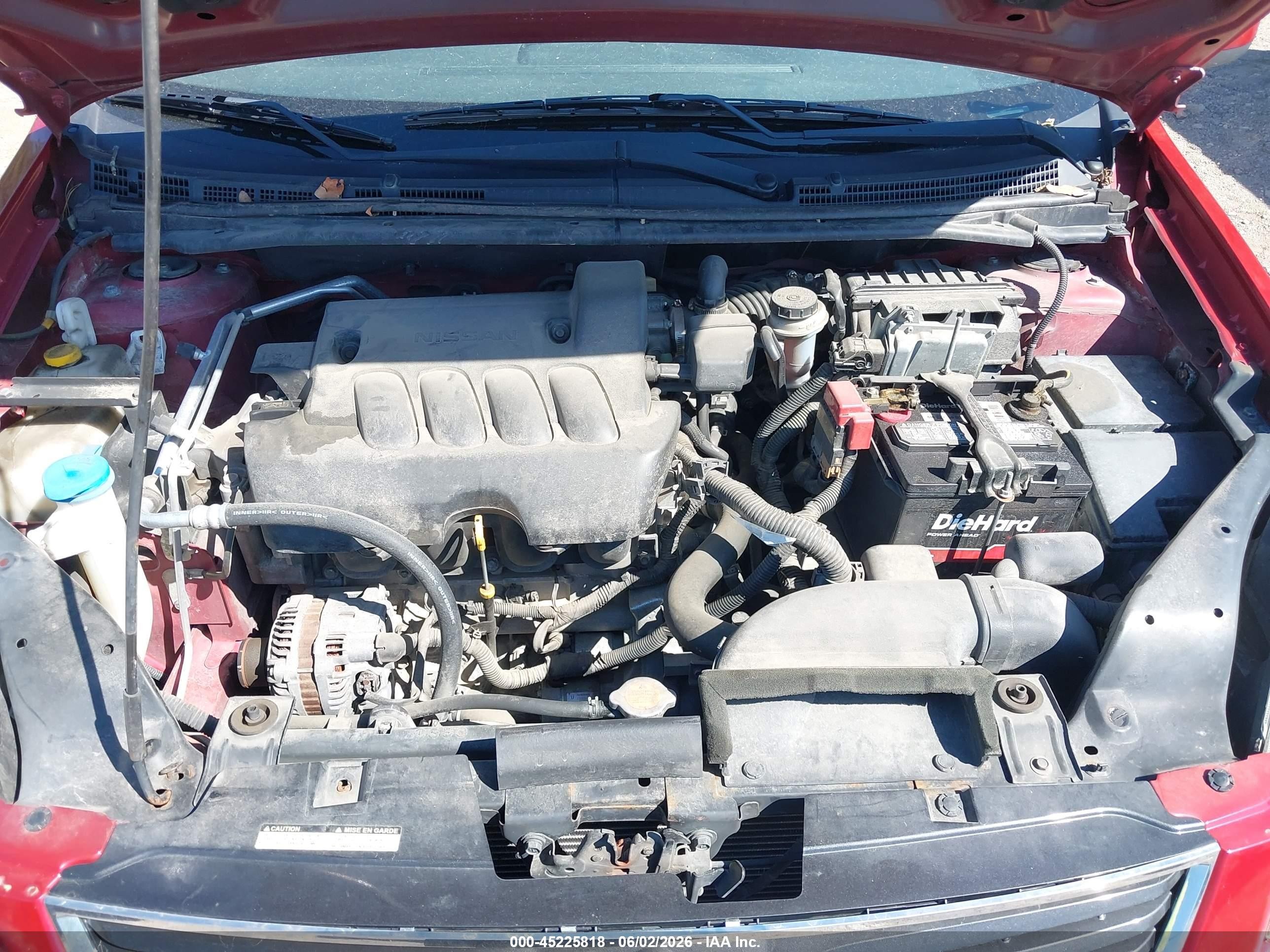 2012 Nissan Sentra 2.0 S Red vin: 3N1AB6AP9CL642112
