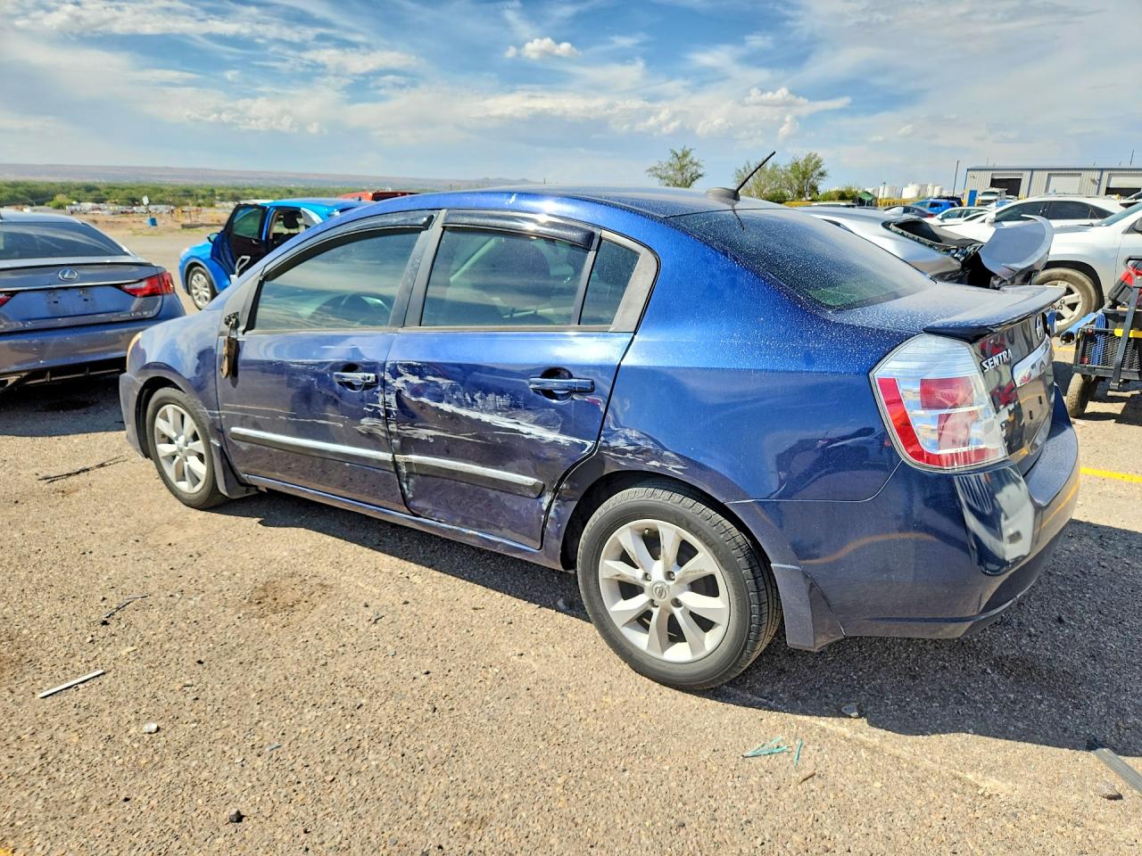 2012 Nissan Sentra 2.0 Blue vin: 3N1AB6AP9CL644314