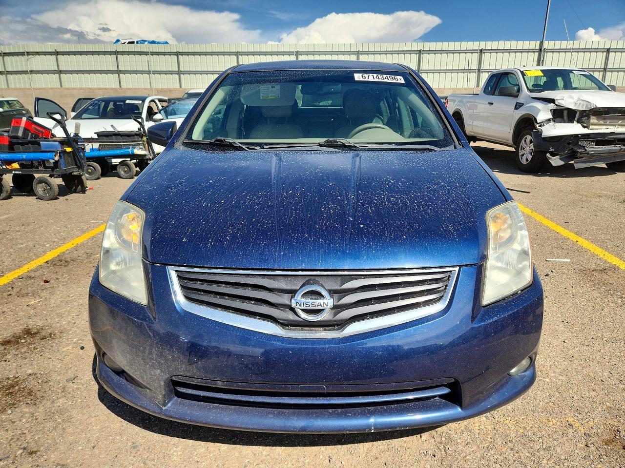 2012 Nissan Sentra 2.0 Blue vin: 3N1AB6AP9CL644314