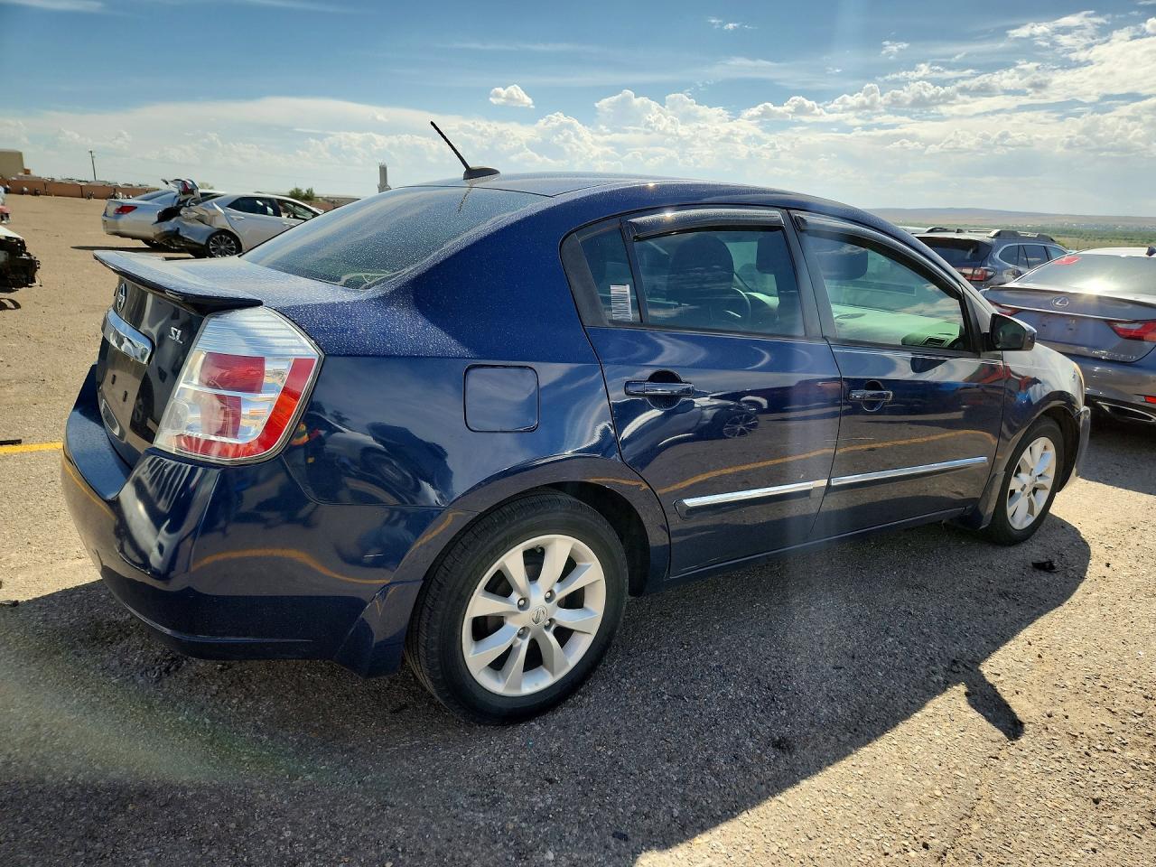 2012 Nissan Sentra 2.0 Blue vin: 3N1AB6AP9CL644314