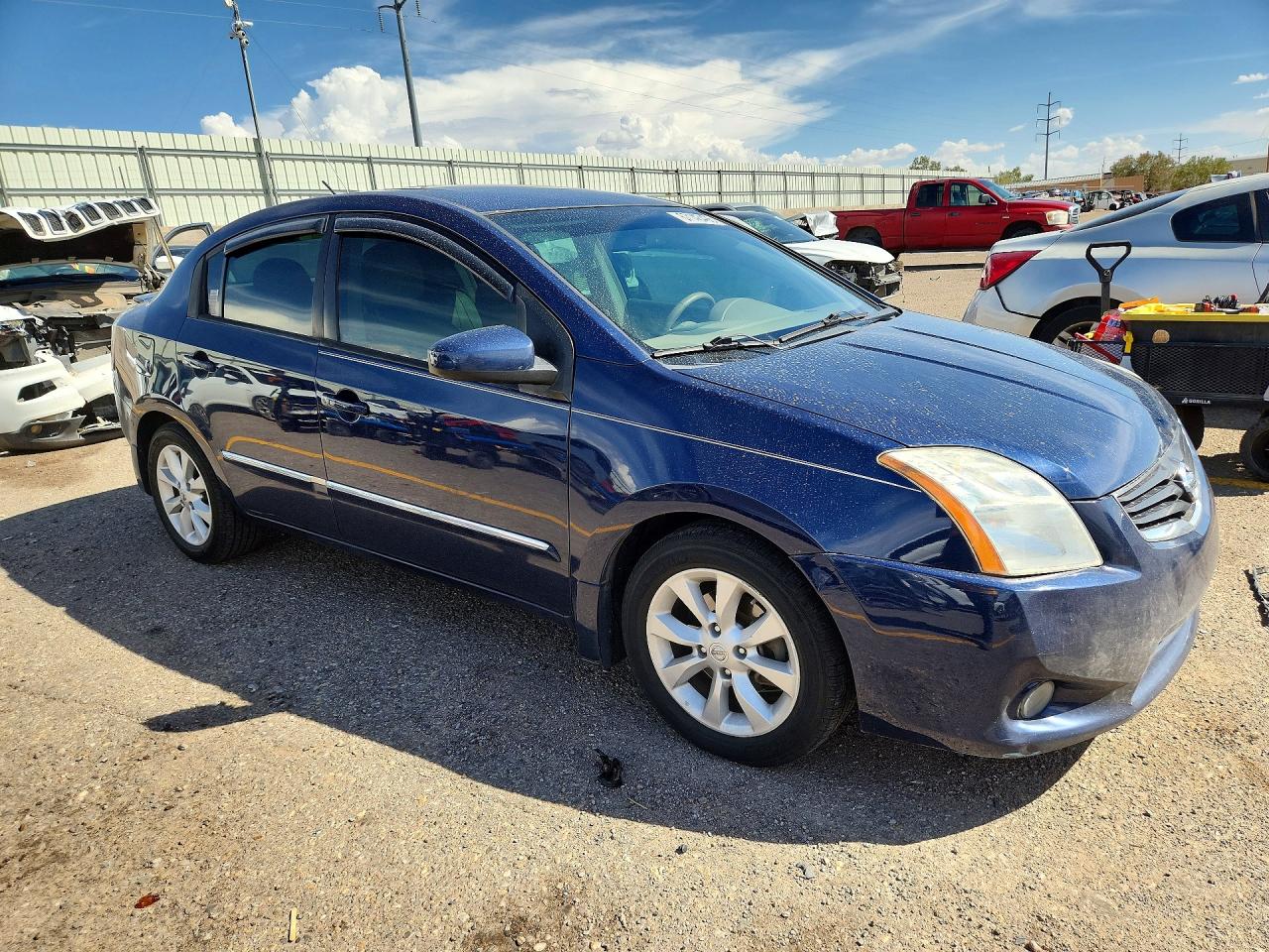 2012 Nissan Sentra 2.0 Blue vin: 3N1AB6AP9CL644314