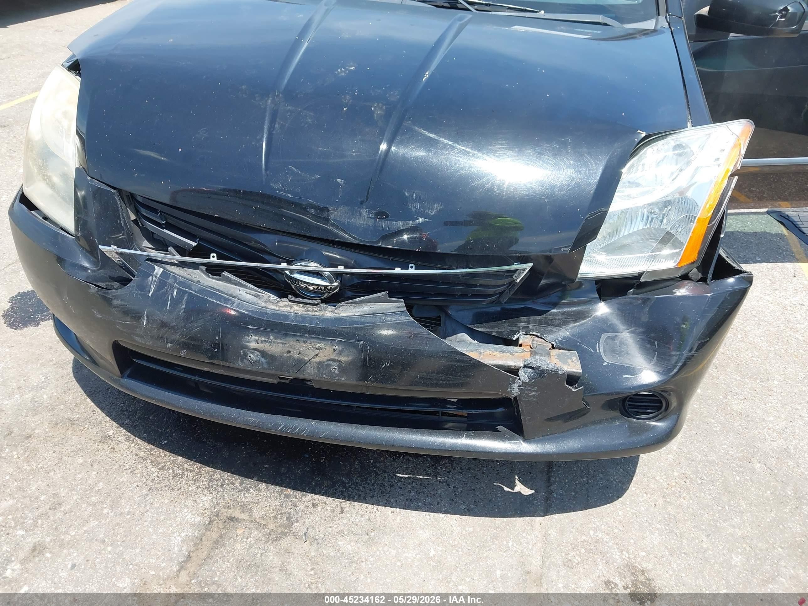 2012 Nissan Sentra 2.0 S Black vin: 3N1AB6AP9CL649805