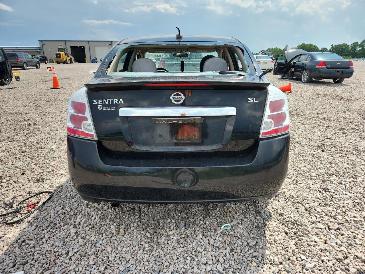 2012 Nissan Sentra 2.0 Black vin: 3N1AB6AP9CL650114