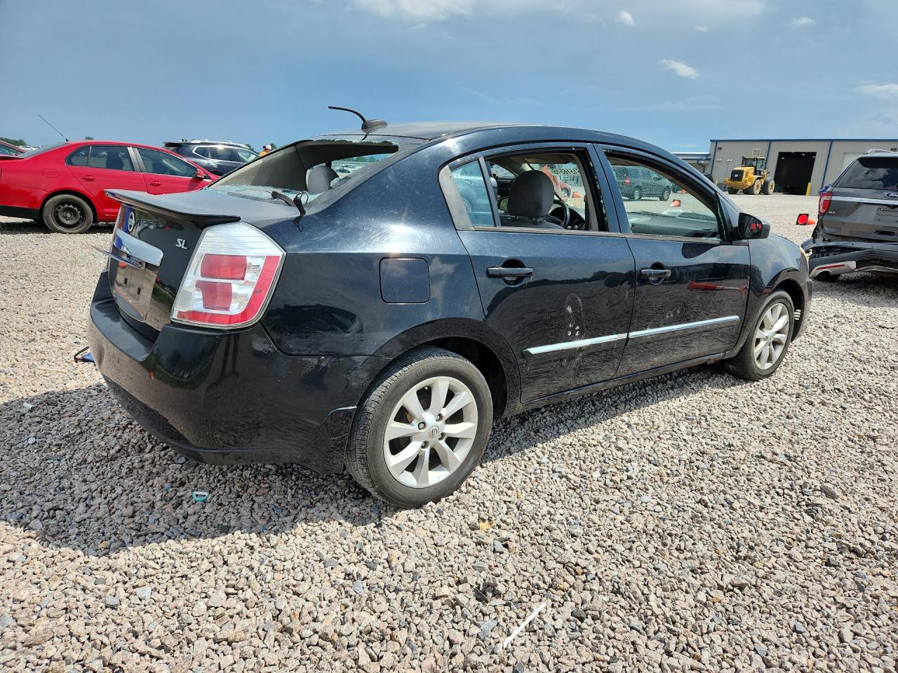 2012 Nissan Sentra 2.0 Black vin: 3N1AB6AP9CL650114