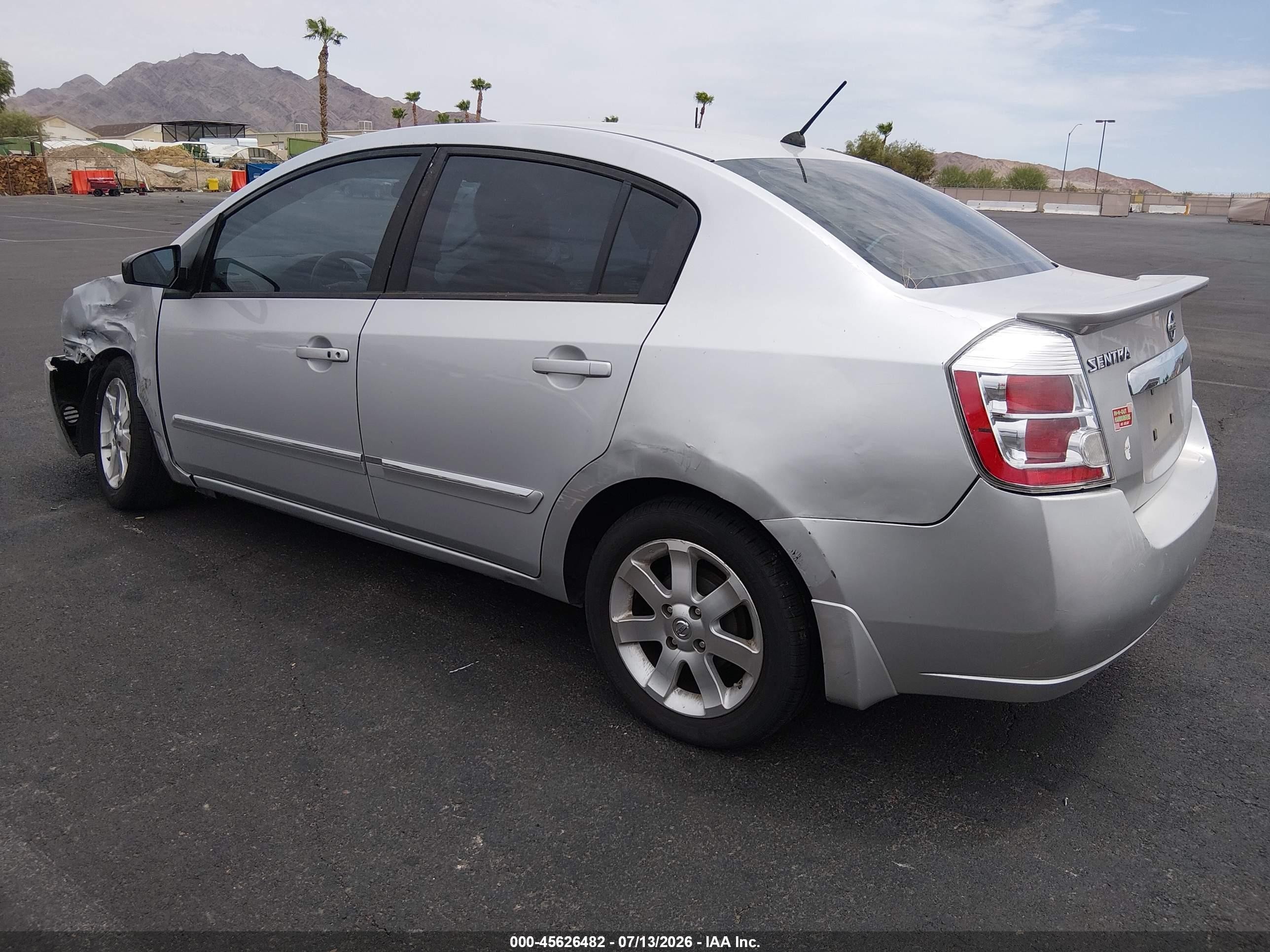 2012 Nissan Sentra 2.0 S Gray vin: 3N1AB6AP9CL660447
