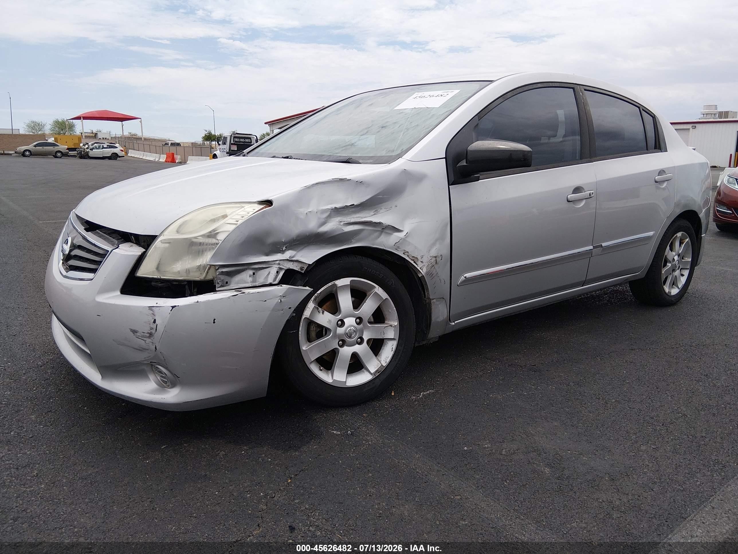 2012 Nissan Sentra 2.0 S Gray vin: 3N1AB6AP9CL660447