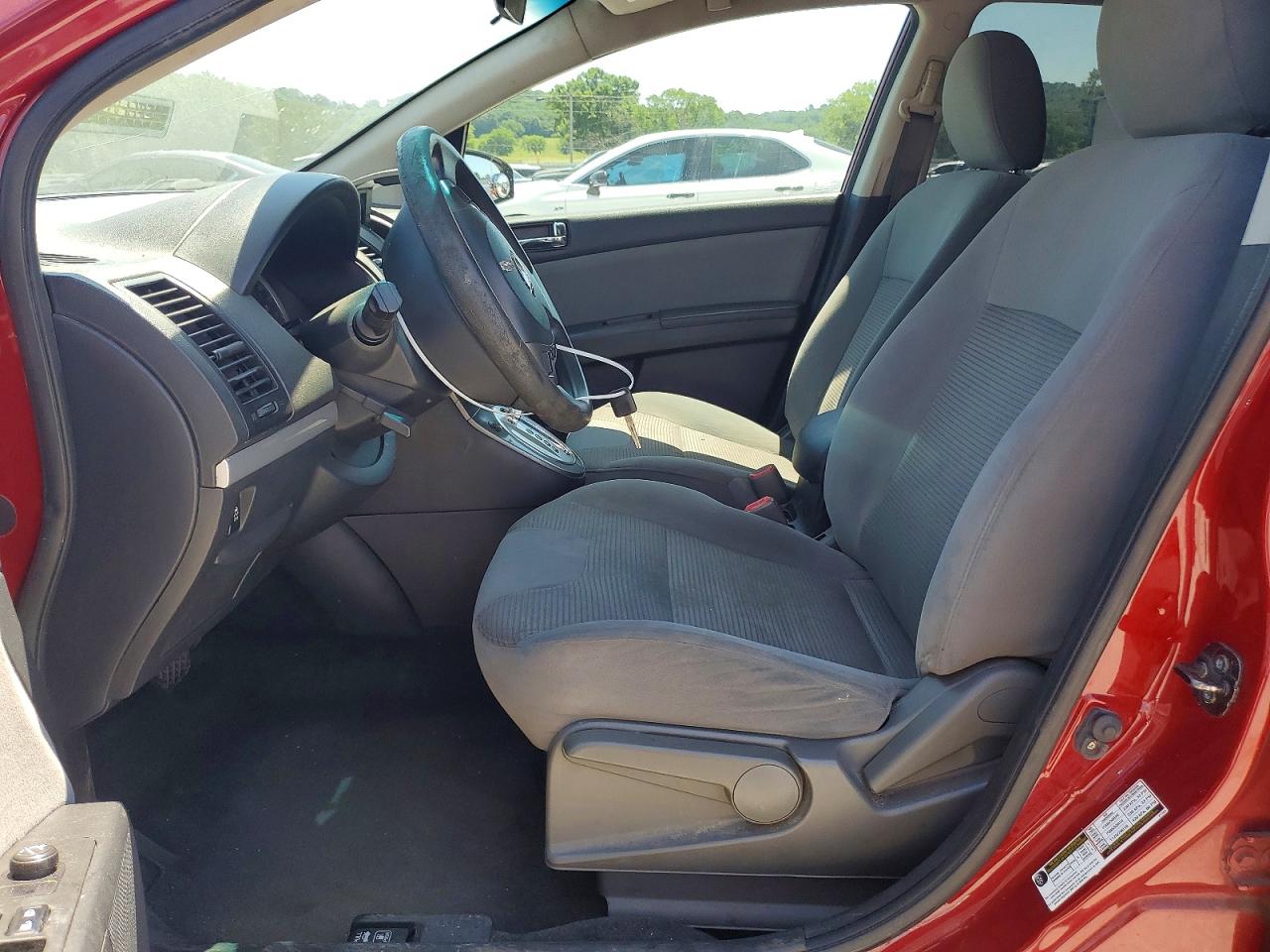 2012 Nissan Sentra Red vin: 3N1AB6AP9CL662215