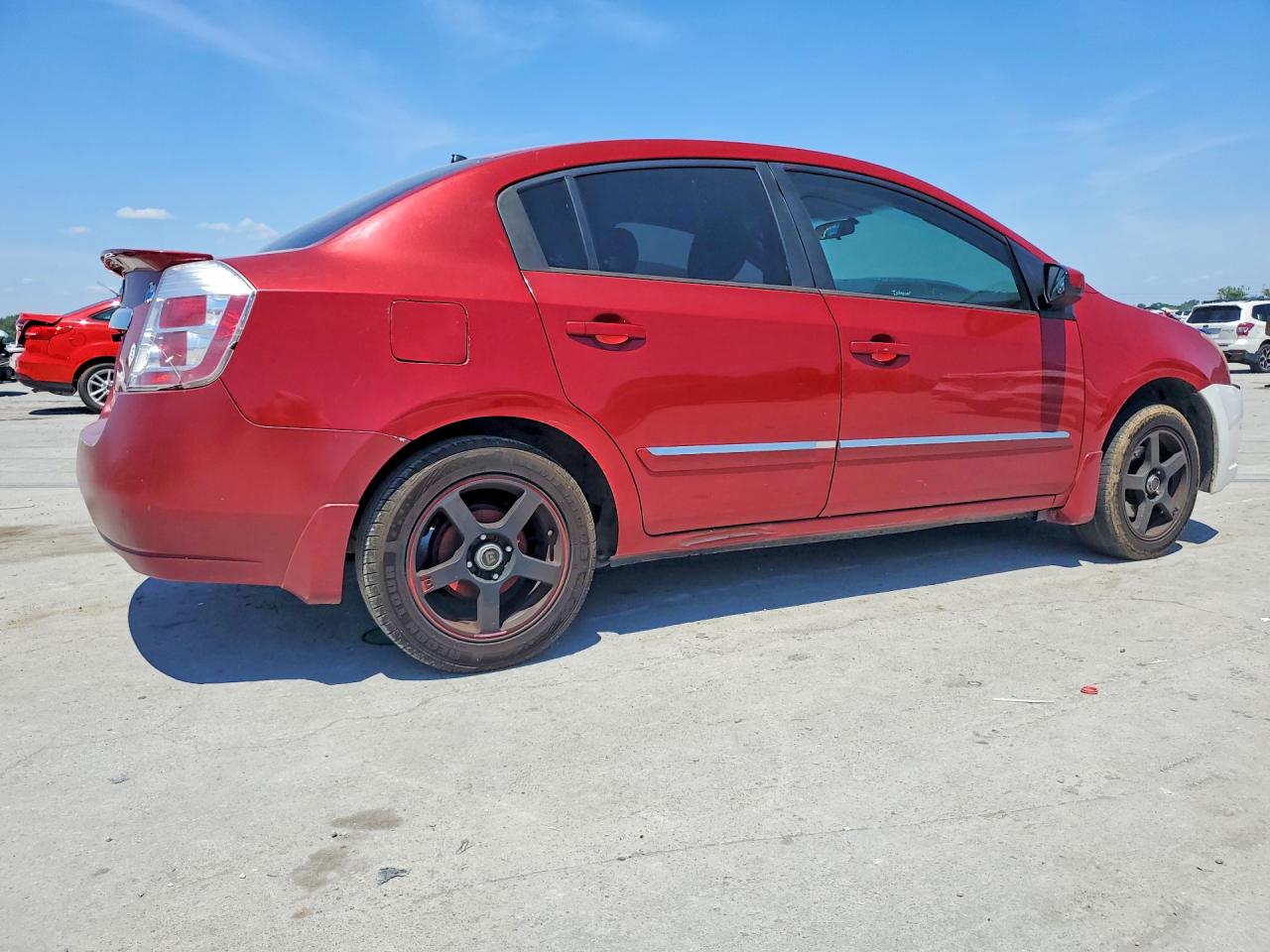 2012 Nissan Sentra Red vin: 3N1AB6AP9CL662215