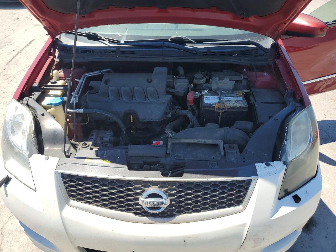 2012 Nissan Sentra Red vin: 3N1AB6AP9CL662215