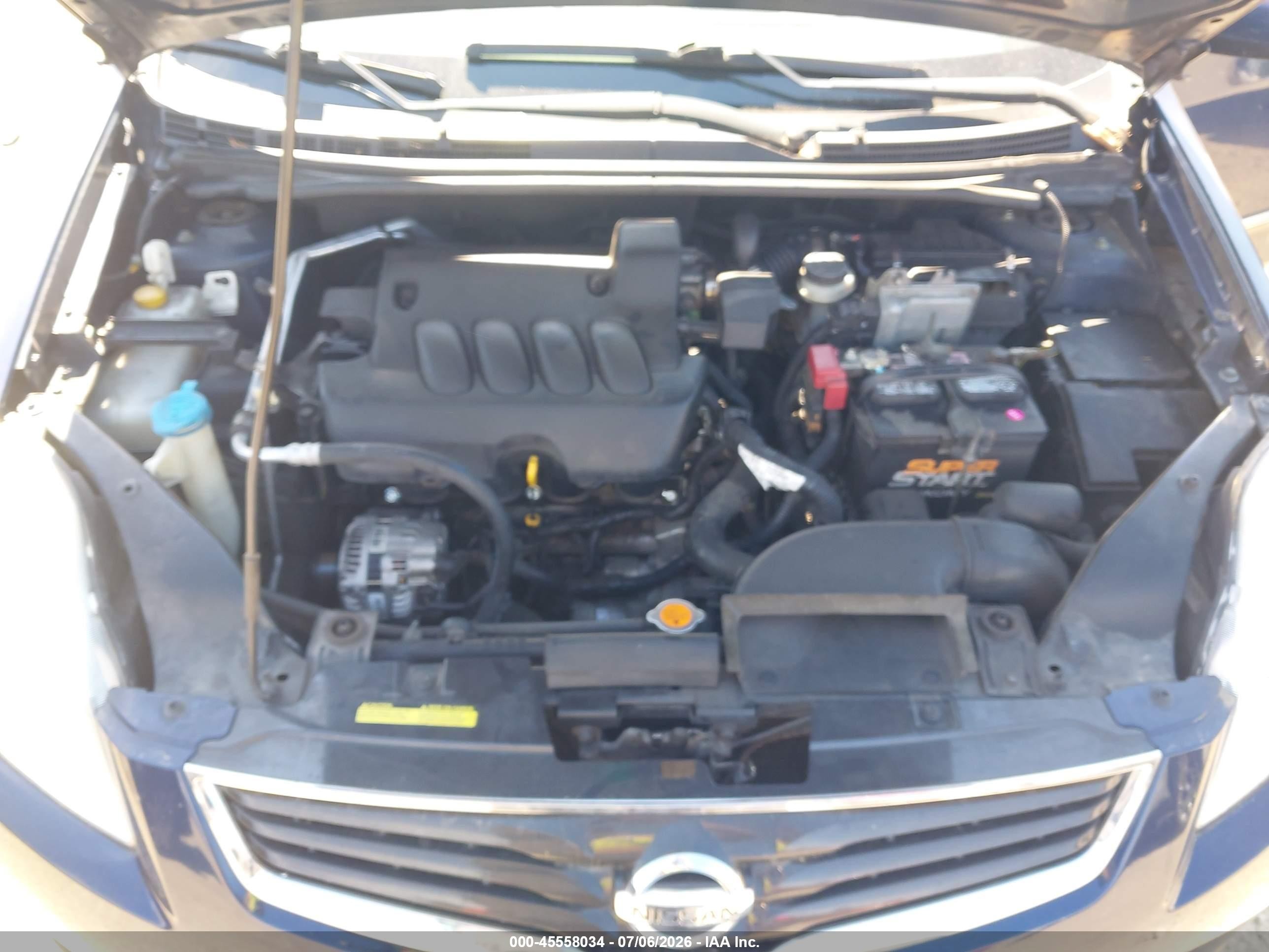 2012 Nissan Sentra 2.0 S Blue vin: 3N1AB6AP9CL674011