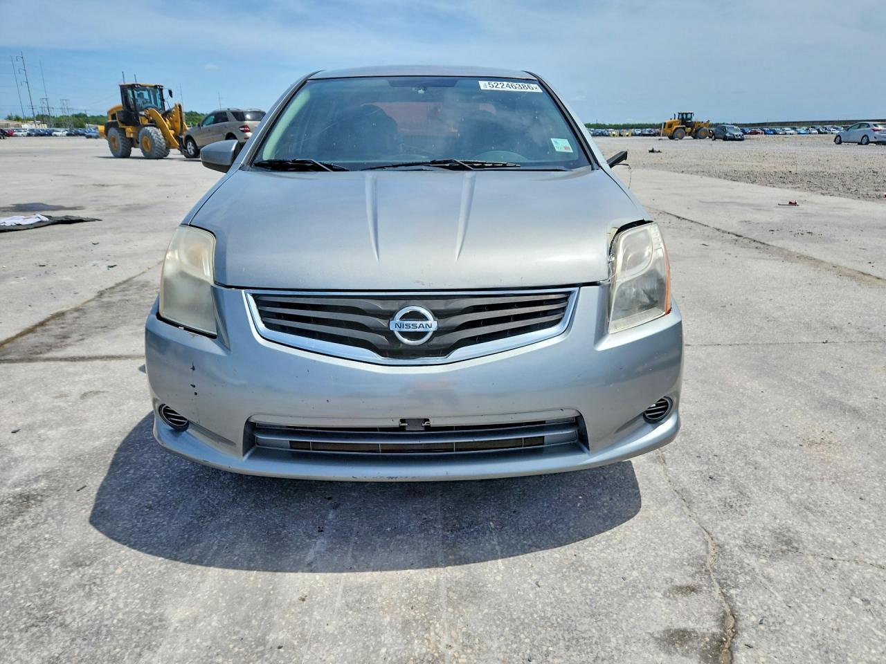2012 Nissan Sentra 2.0 Silver vin: 3N1AB6AP9CL683730