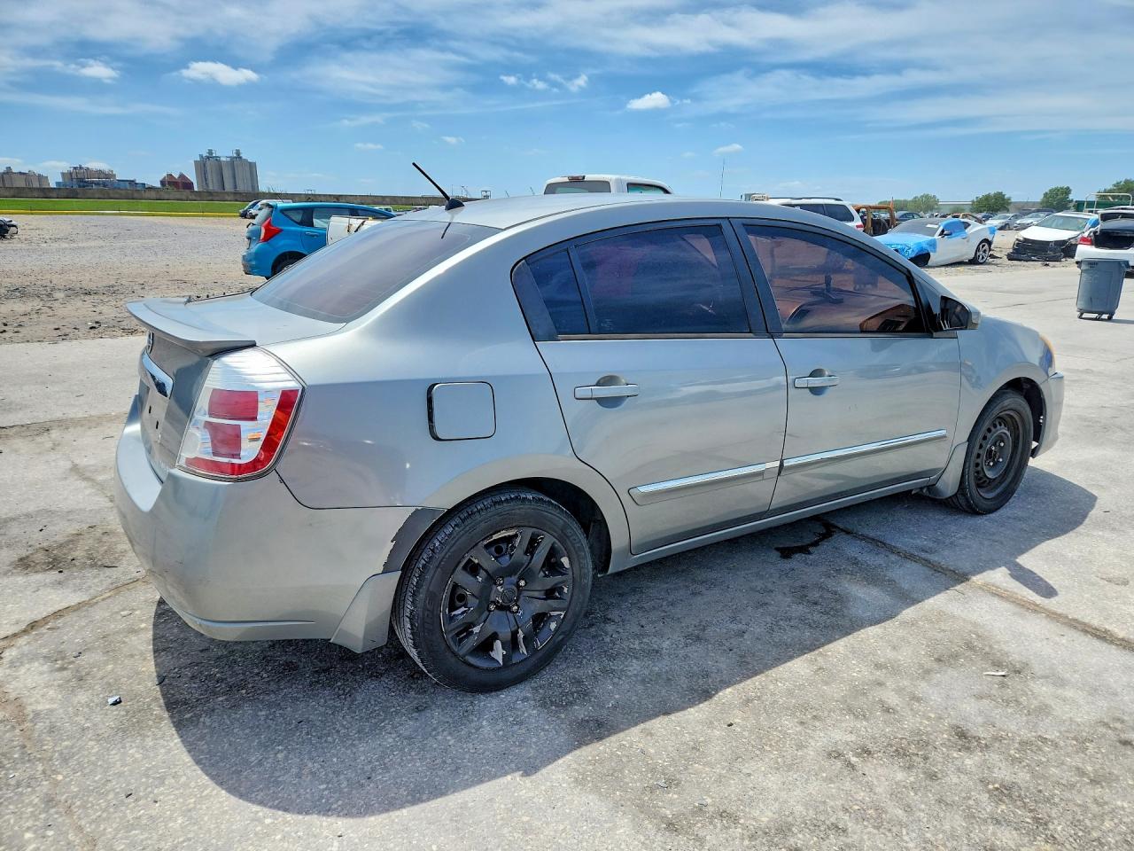 2012 Nissan Sentra 2.0 Silver vin: 3N1AB6AP9CL683730