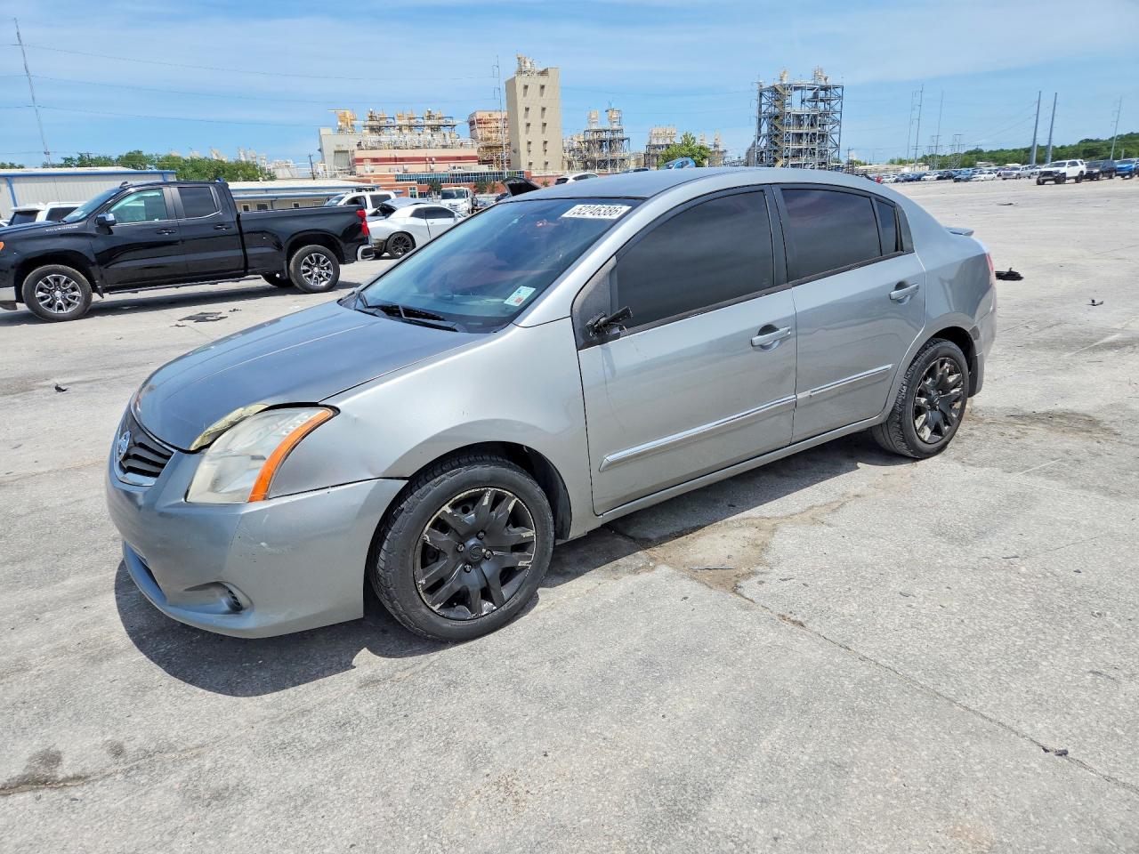2012 Nissan Sentra 2.0 Silver vin: 3N1AB6AP9CL683730