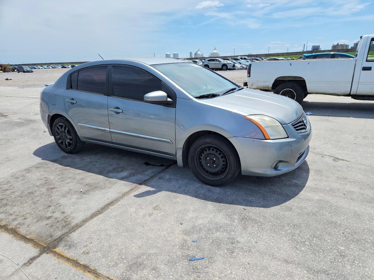 2012 Nissan Sentra 2.0 Silver vin: 3N1AB6AP9CL683730