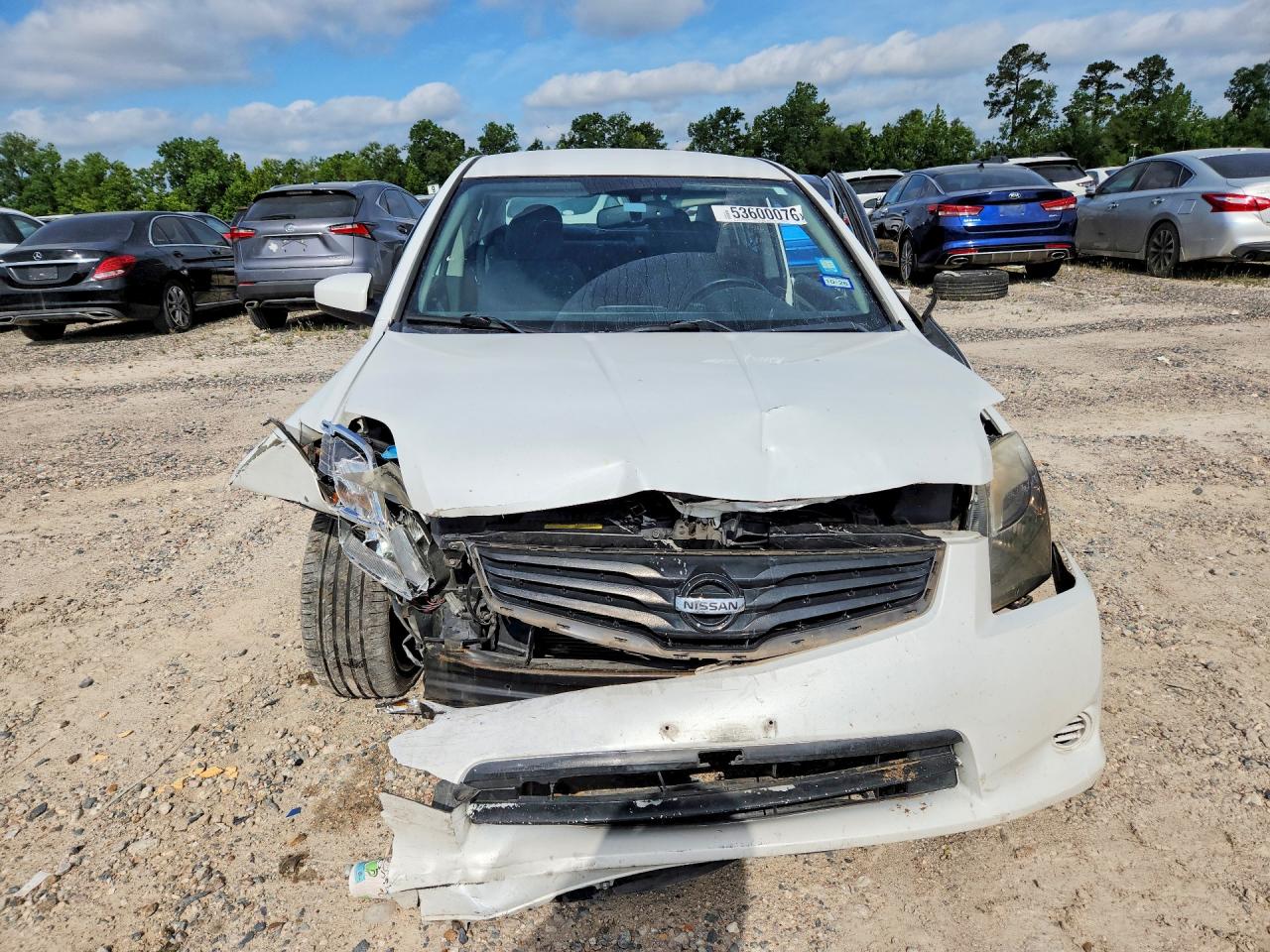 2012 Nissan Sentra 2.0 White vin: 3N1AB6AP9CL688460