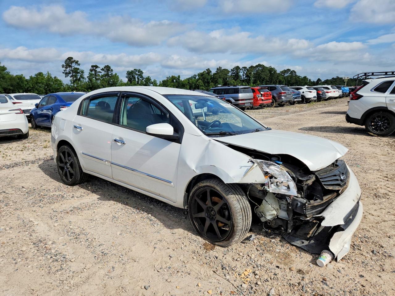 2012 Nissan Sentra 2.0 White vin: 3N1AB6AP9CL688460