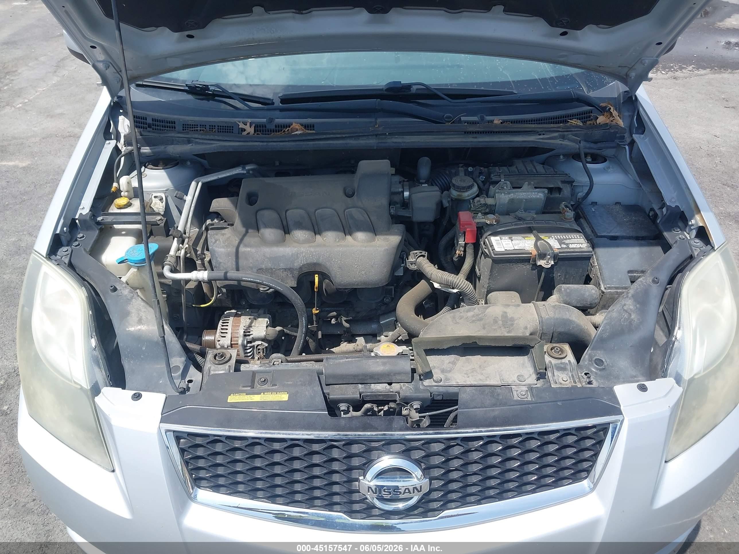 2012 Nissan Sentra 2.0 Sr Silver vin: 3N1AB6AP9CL720453