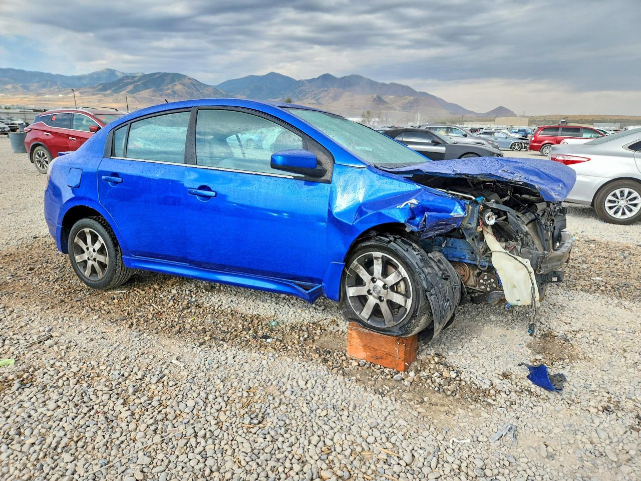 2012 Nissan Sentra 2.0 Blue vin: 3N1AB6AP9CL743540