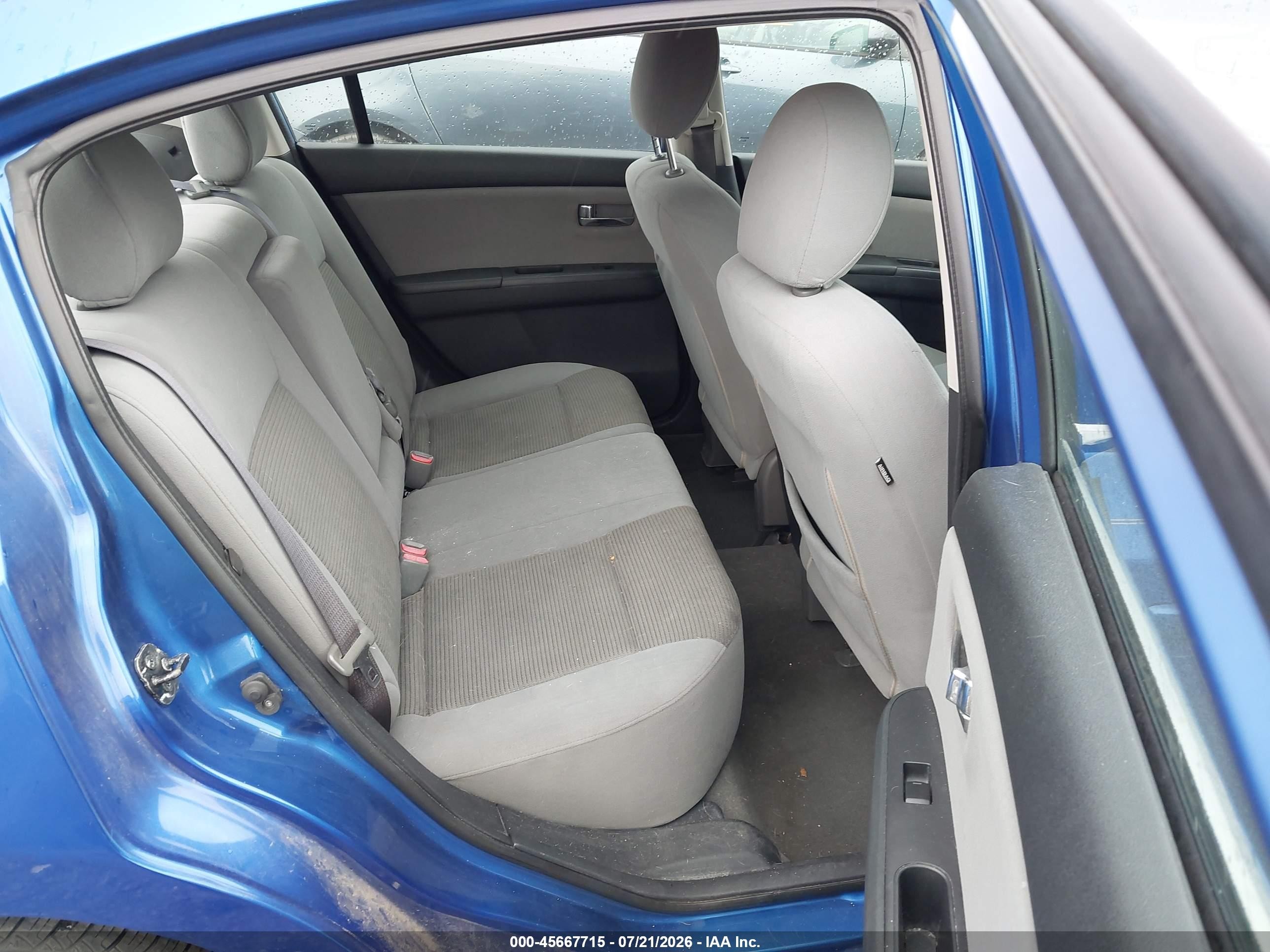 2012 Nissan Sentra 2.0 Sr Blue vin: 3N1AB6AP9CL746678