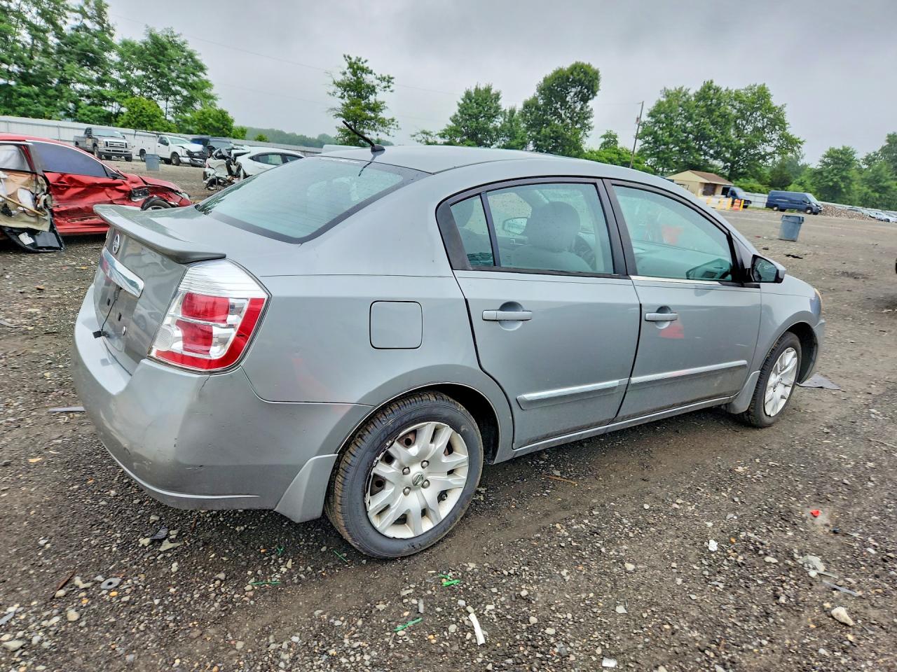 2012 Nissan Sentra 2.0 Gray vin: 3N1AB6AP9CL750343