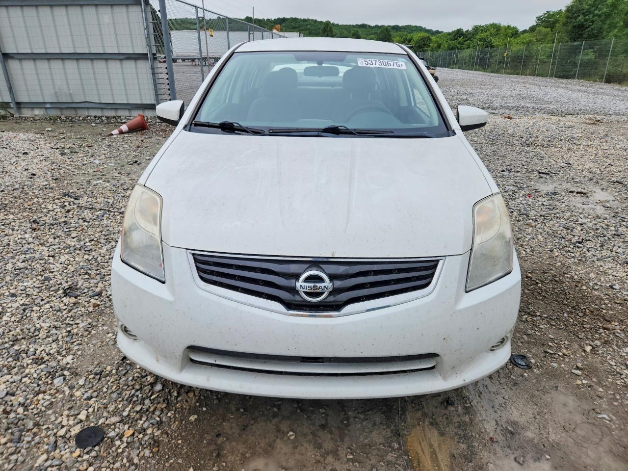 2012 Nissan Sentra 2.0 White vin: 3N1AB6AP9CL758927